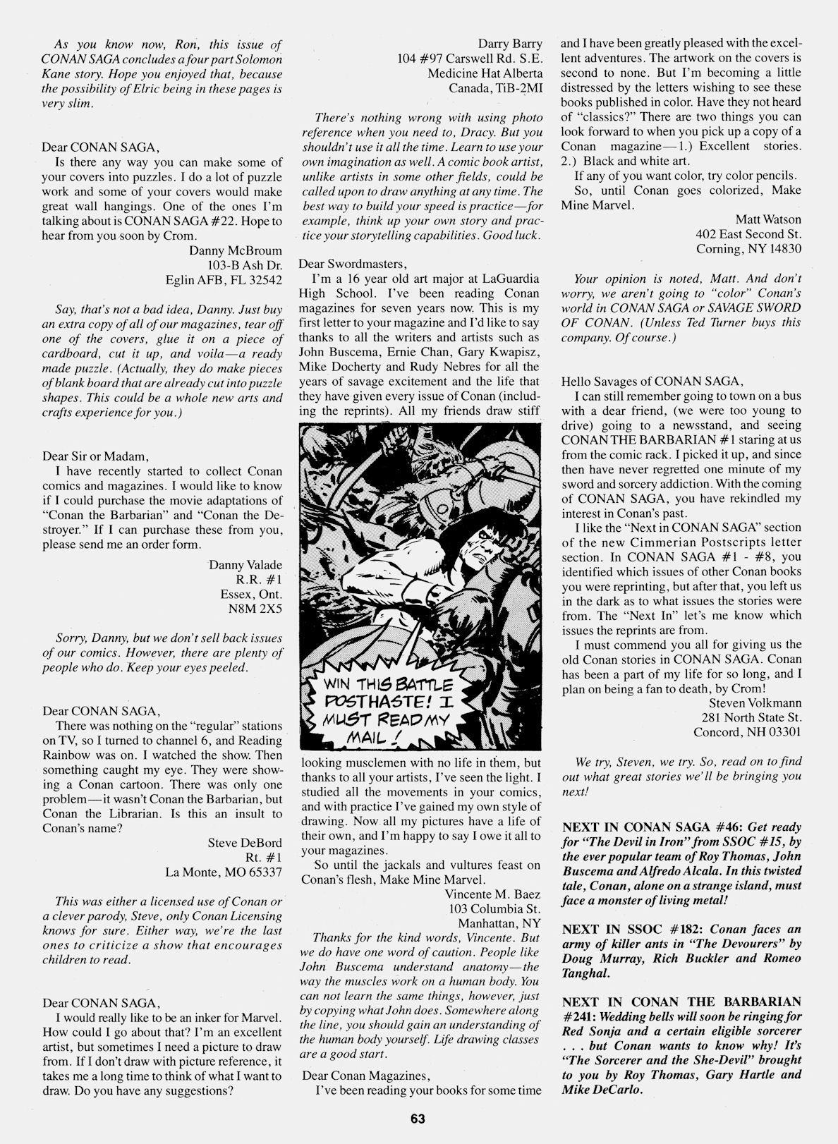 Read online Conan Saga comic -  Issue #45 - 65