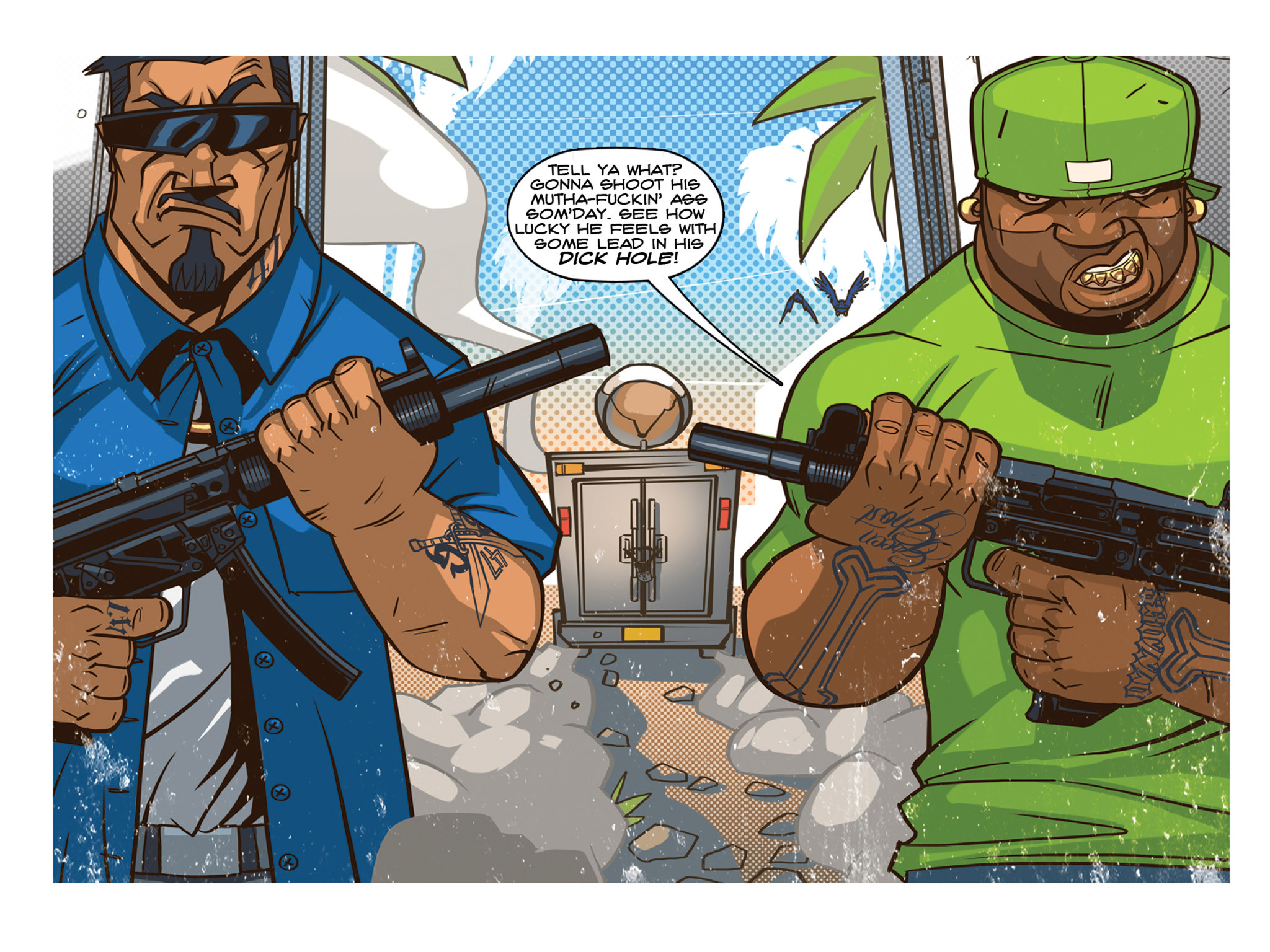 Read online Bo Plushy Gangsta comic -  Issue #1 - 16