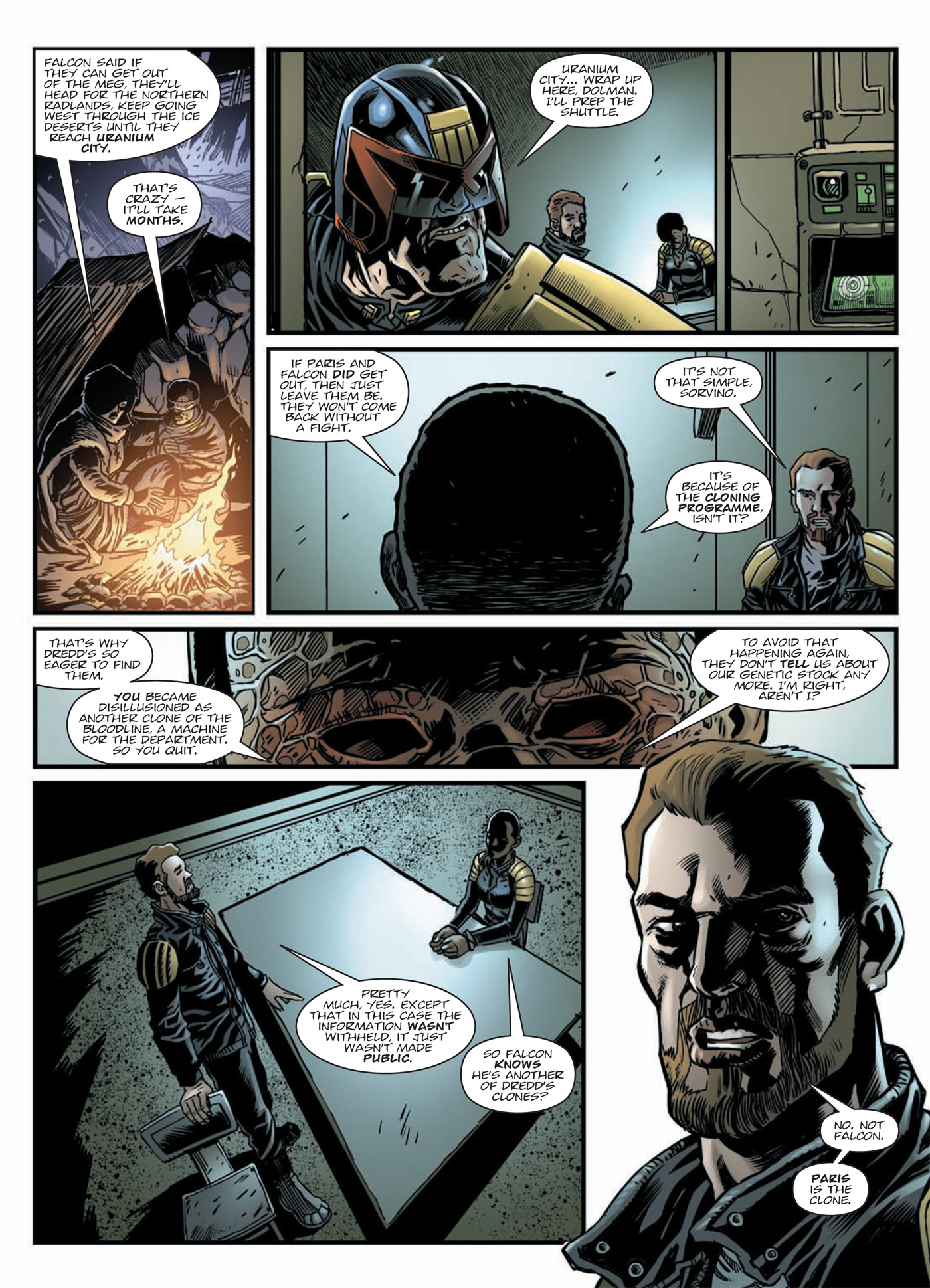 Read online Judge Dredd: Day of Chaos: Fallout comic -  Issue # TPB (Part 2) - 51