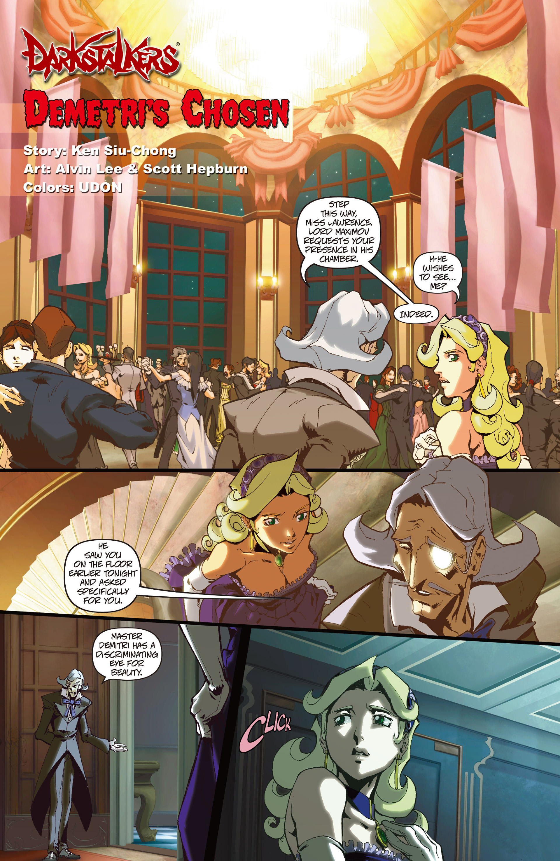 Read online Darkstalkers comic -  Issue #3 - 22