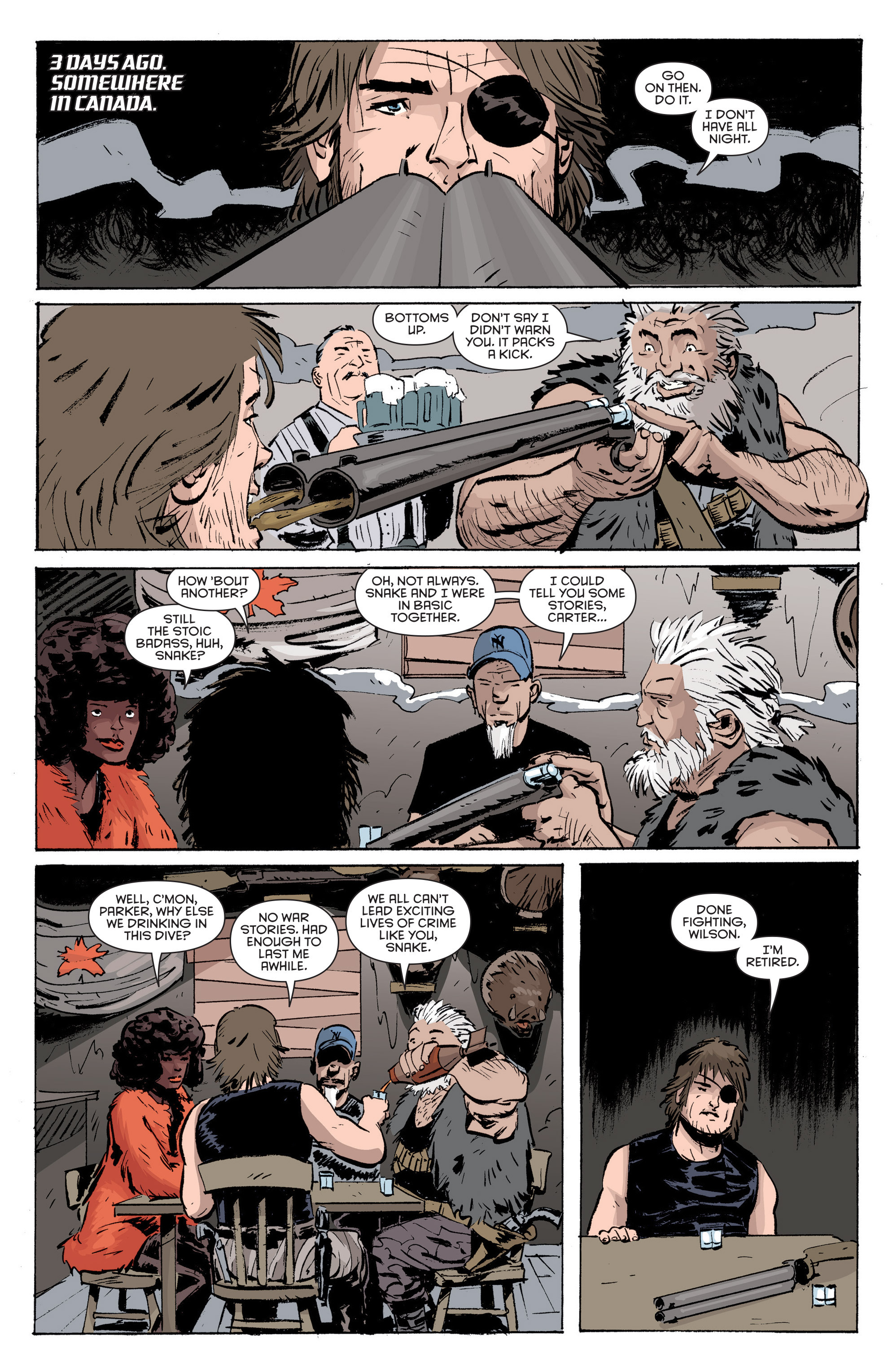 Read online Escape from New York comic -  Issue #9 - 3