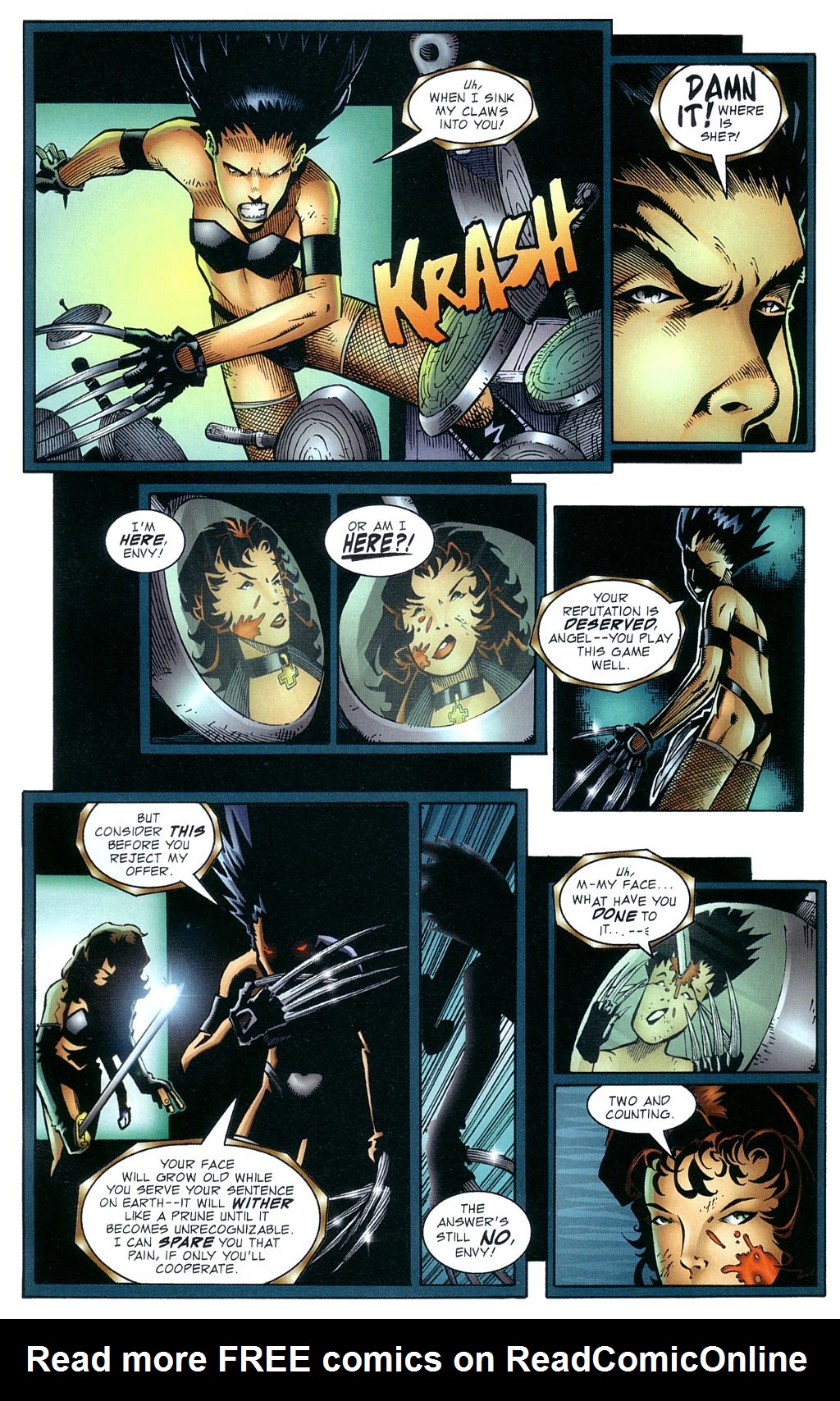 Read online Avengelyne: Deadly Sins comic -  Issue #2 - 13