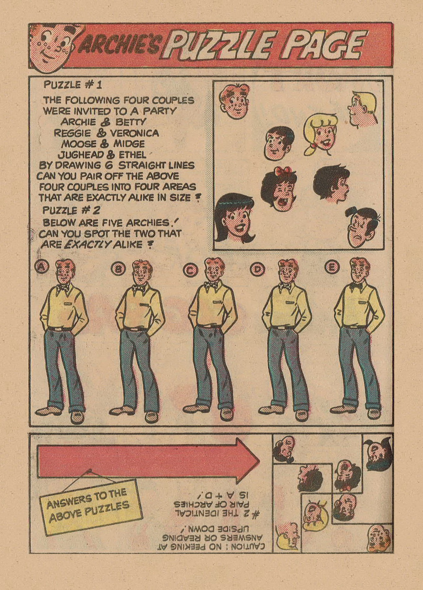 Read online Archie Digest Magazine comic -  Issue #71 - 74