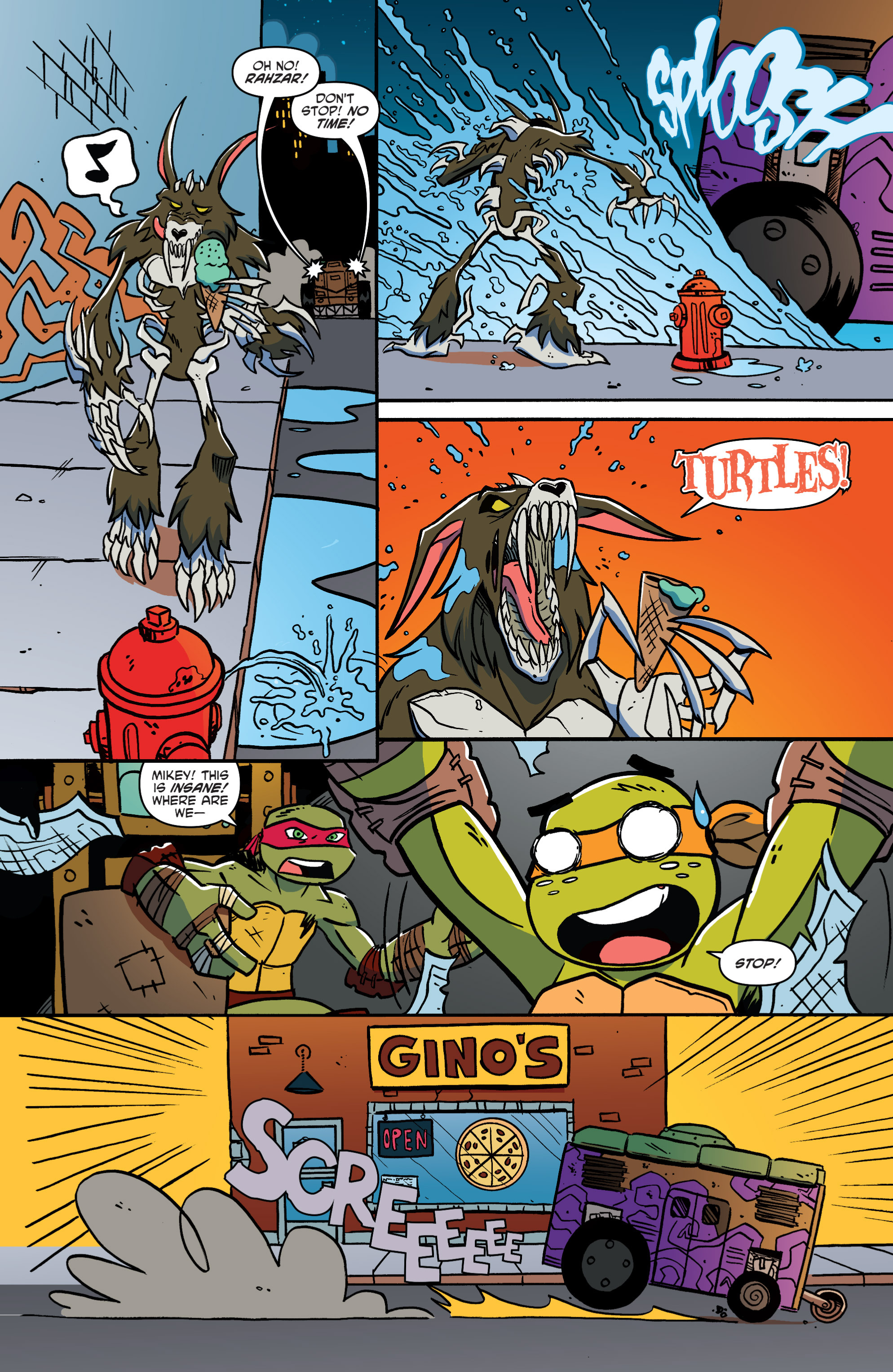 Read online Teenage Mutant Ninja Turtles New Animated Adventures comic -  Issue #10 - 21