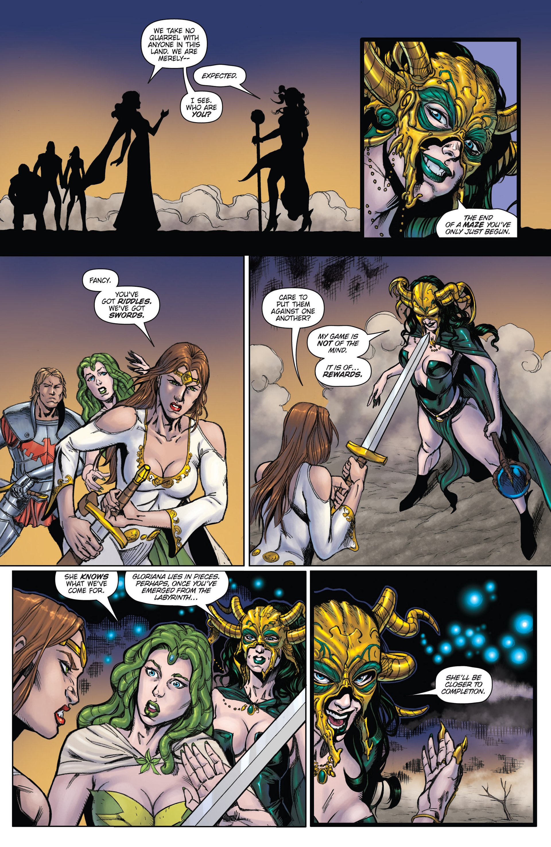 Read online Grimm Fairy Tales presents Quest comic -  Issue #3 - 11