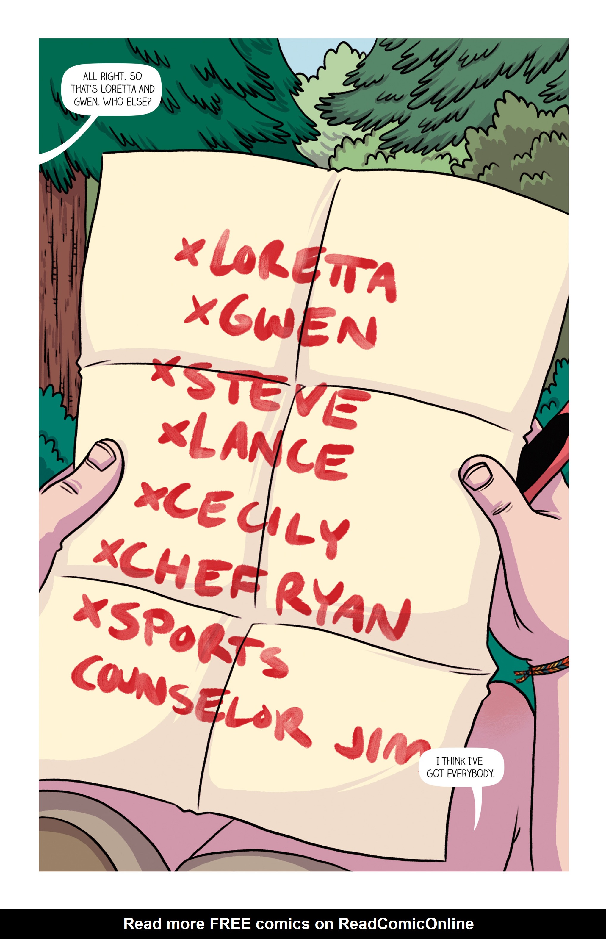 Read online Dead Weight: Murder At Camp Bloom comic -  Issue # TPB (Part 1) - 75