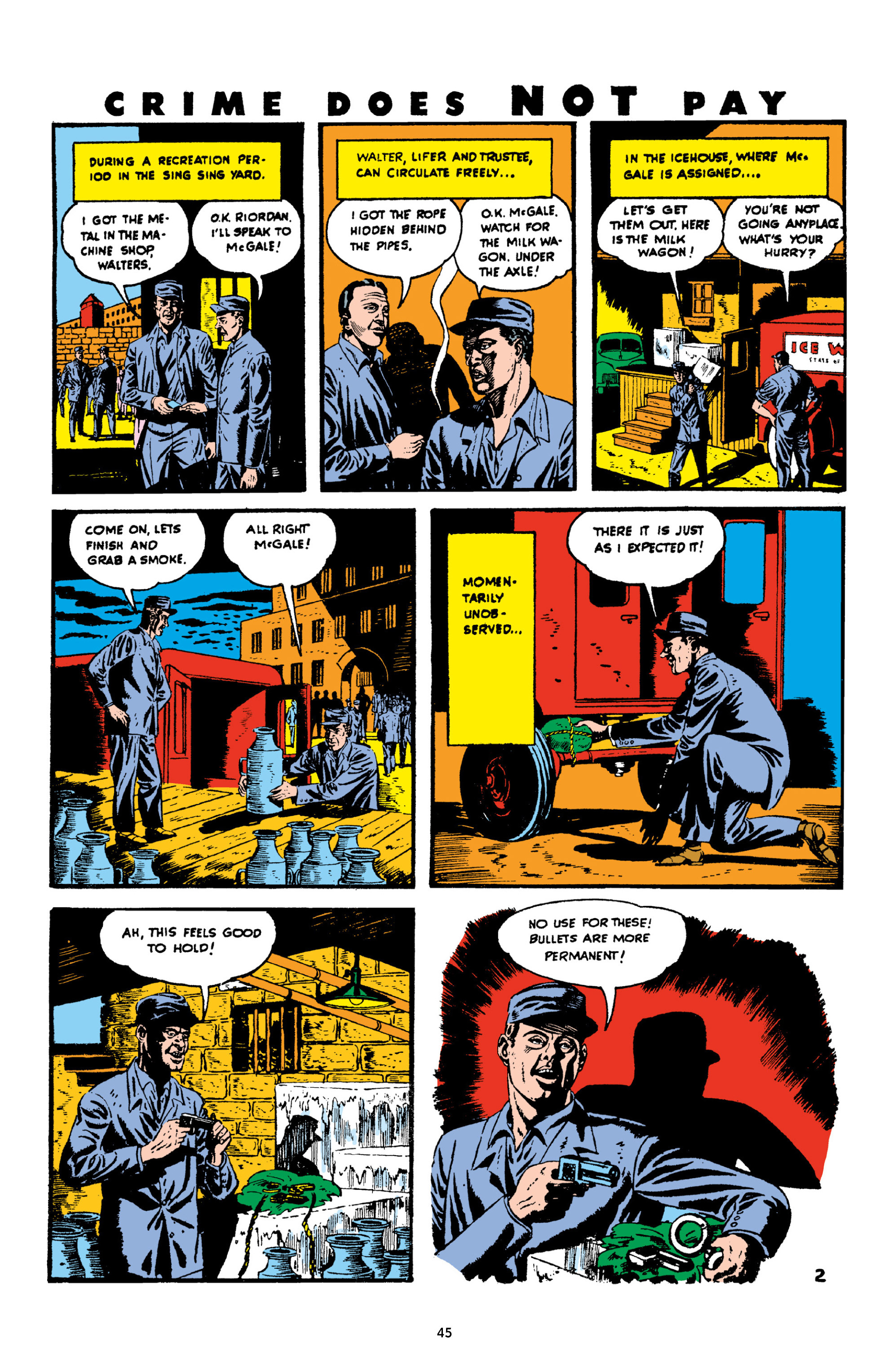 Read online Crime Does Not Pay Archives comic -  Issue # TPB 3 (Part 1) - 45