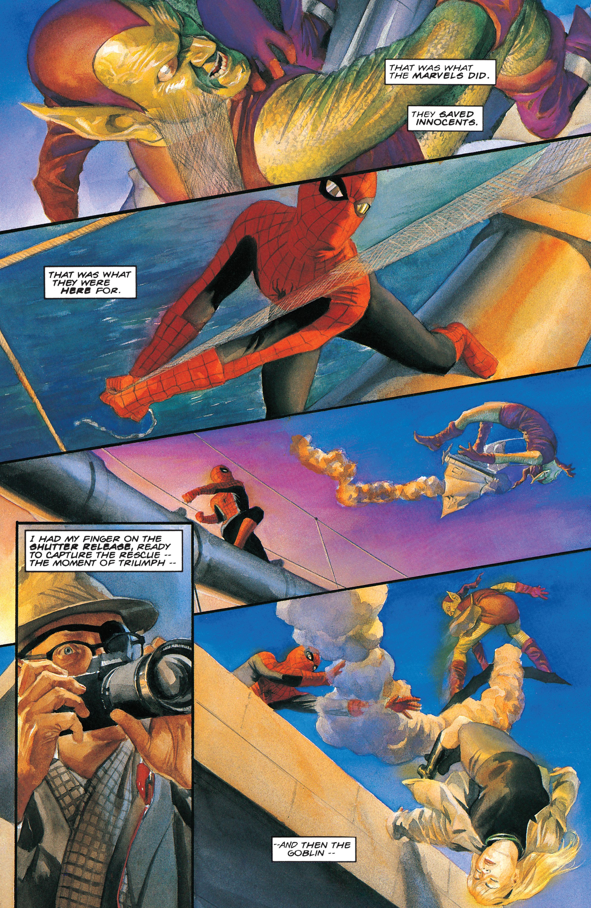 Read online Marvels Annotated comic -  Issue #4 - 36