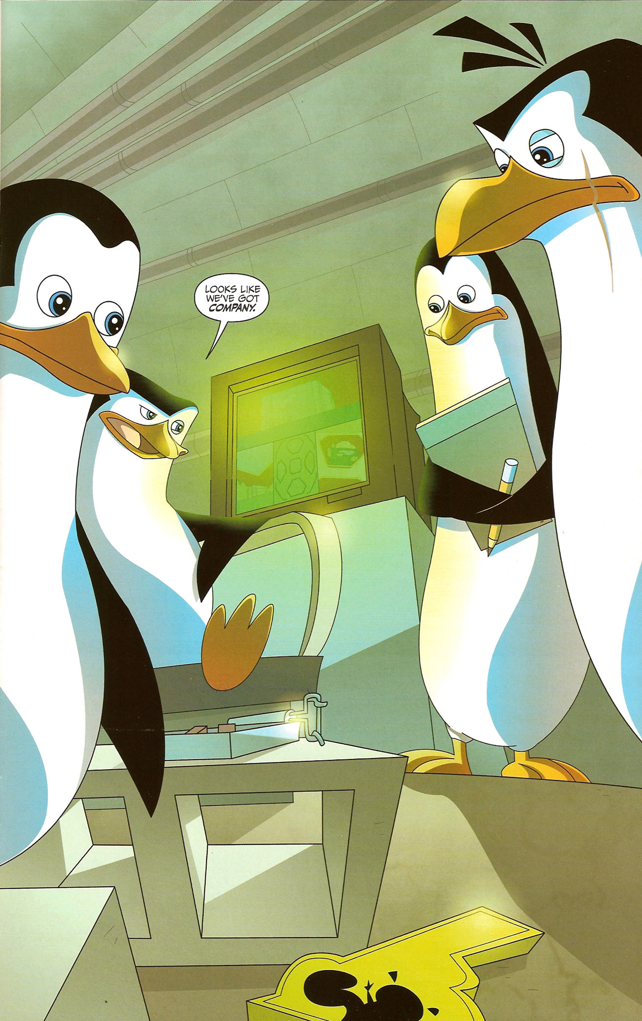 Read online Penguins of Madagascar comic -  Issue #1 - 5