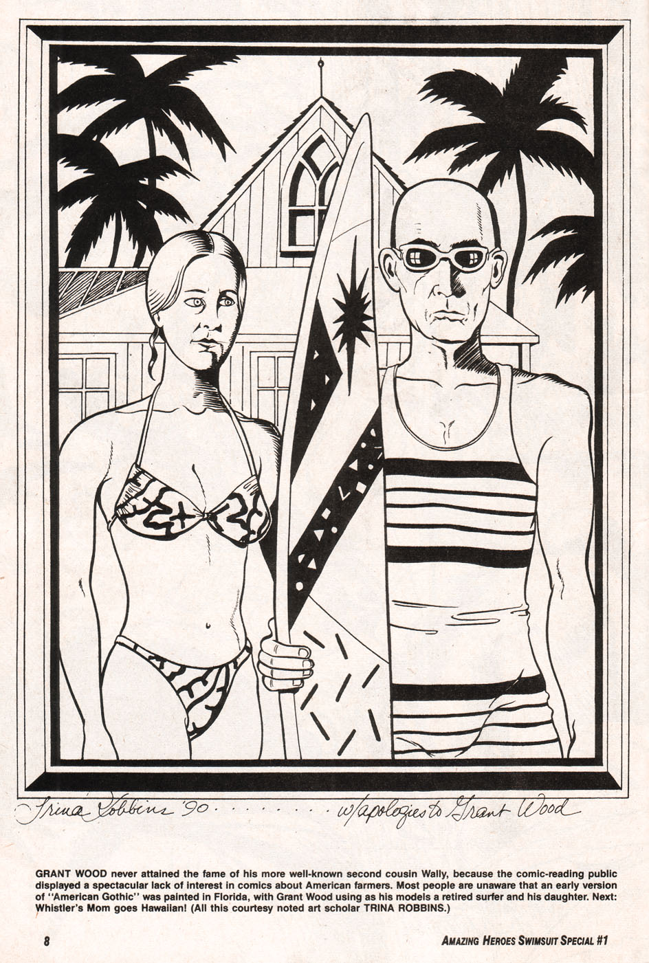 Read online Amazing Heroes Swimsuit Special comic -  Issue # TPB 1 - 10
