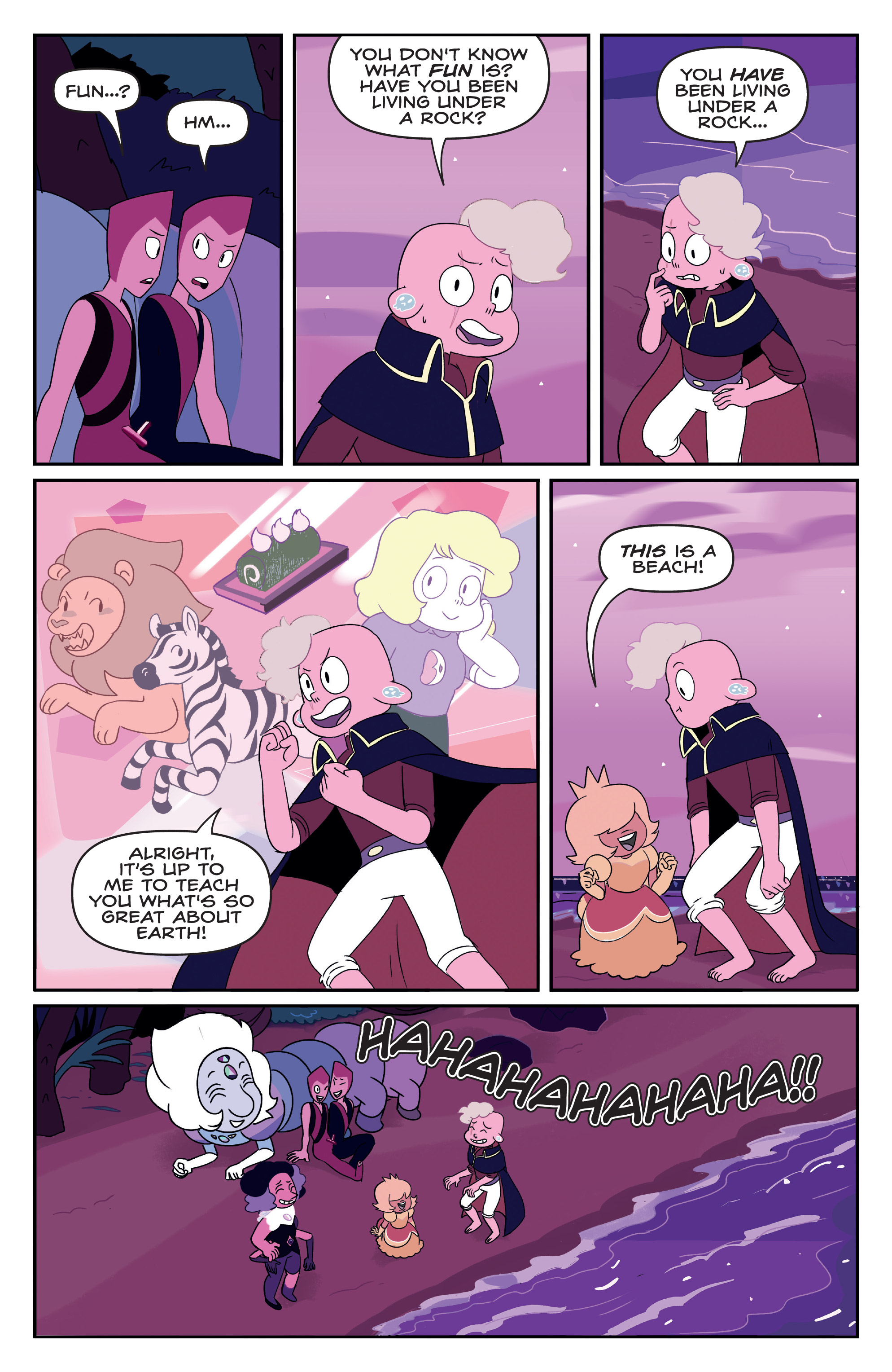 Read online Steven Universe Ongoing comic -  Issue #34 - 6