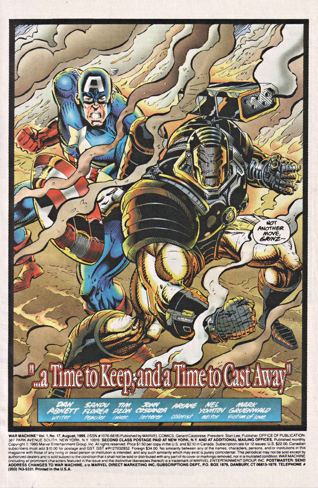 Read online War Machine (1994) comic -  Issue #17 - 2