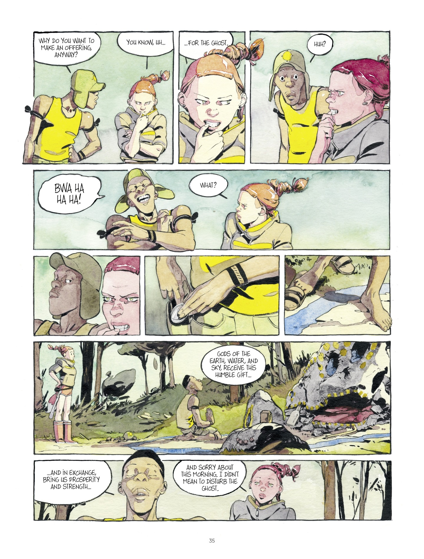 Read online Aster of Pan comic -  Issue # TPB 1 - 35