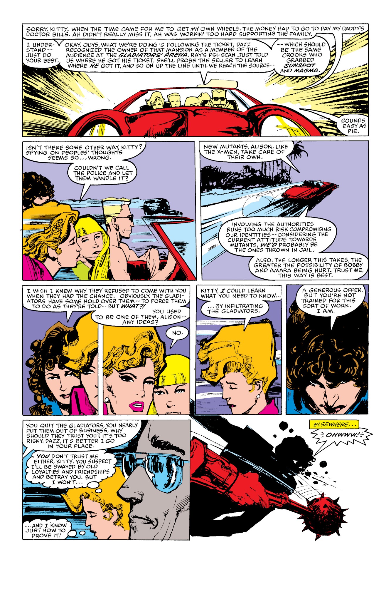 Read online New Mutants Classic comic -  Issue # TPB 4 - 102