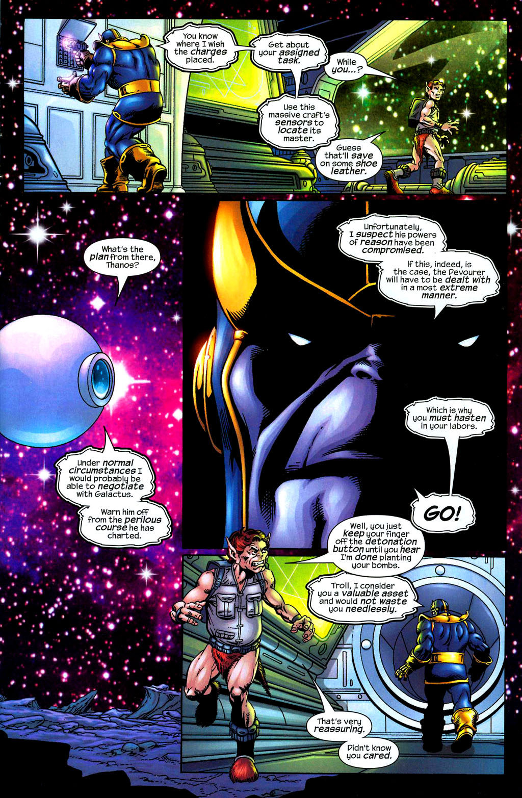 Read online Thanos (2003) comic -  Issue #5 - 4