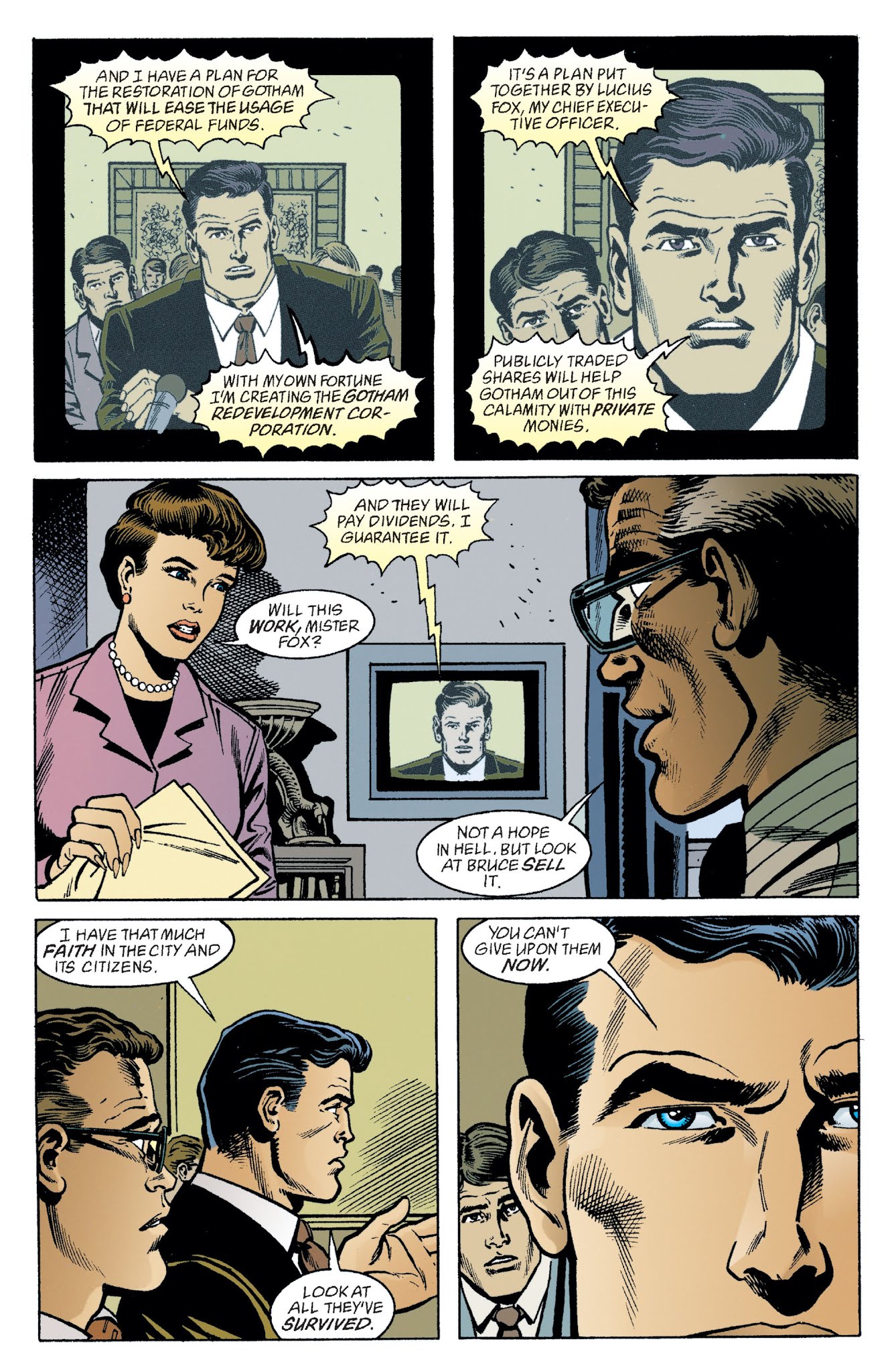Read online Batman: Road To No Man's Land comic -  Issue # TPB 2 - 133