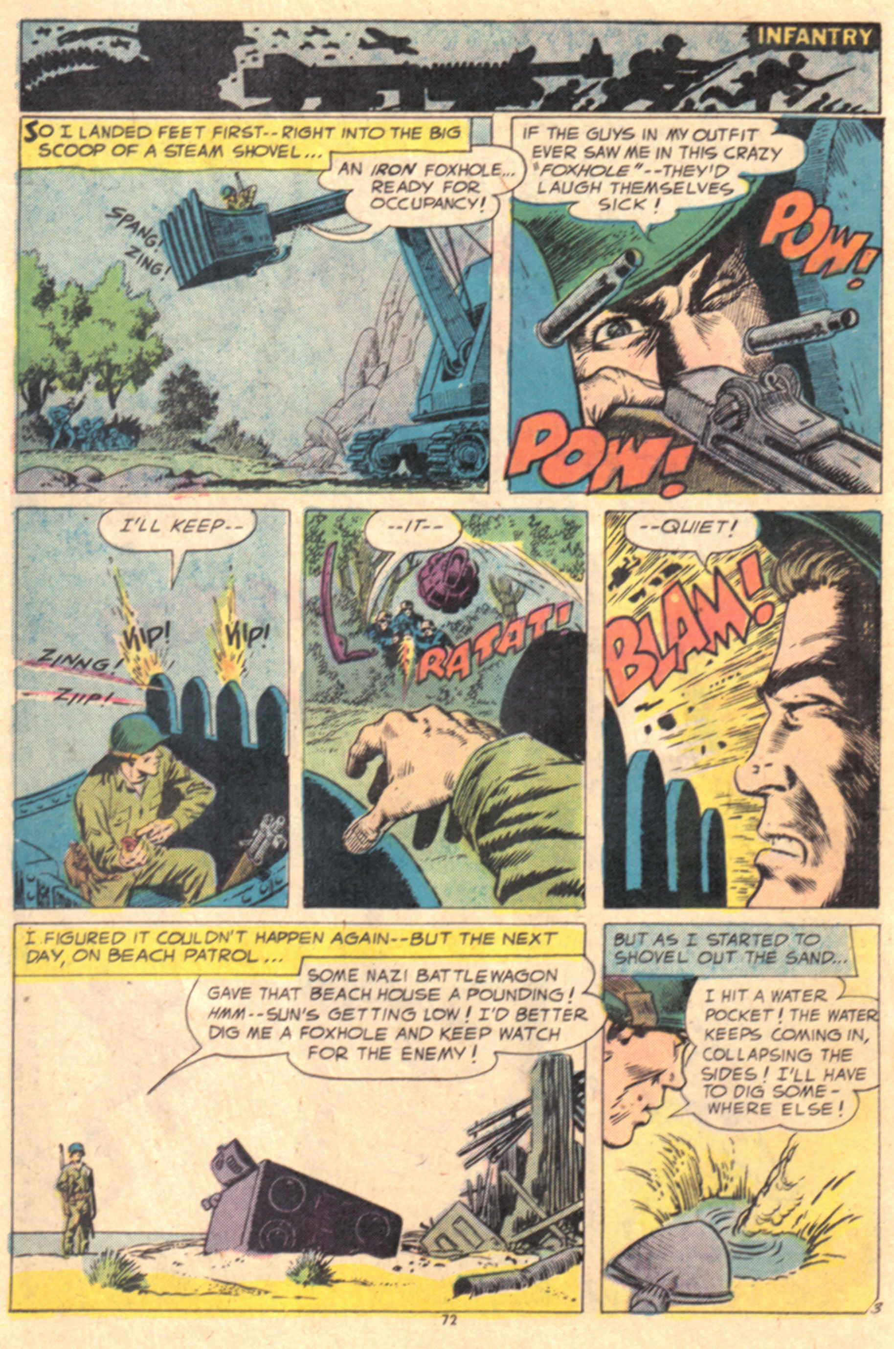 Read online Our Army at War (1952) comic -  Issue #269 - 72