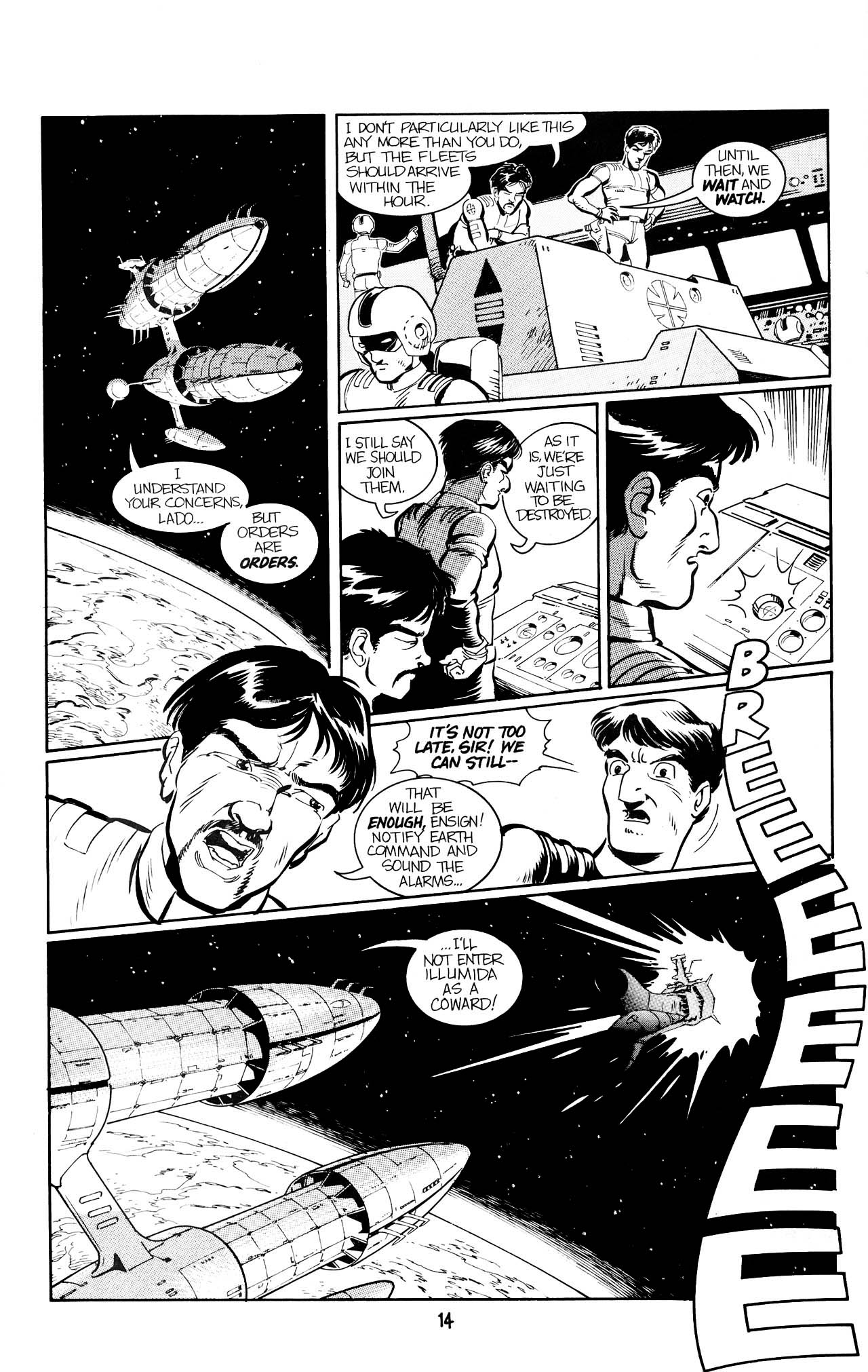 Read online Captain Harlock: Deathshadow Rising comic -  Issue #5 - 16