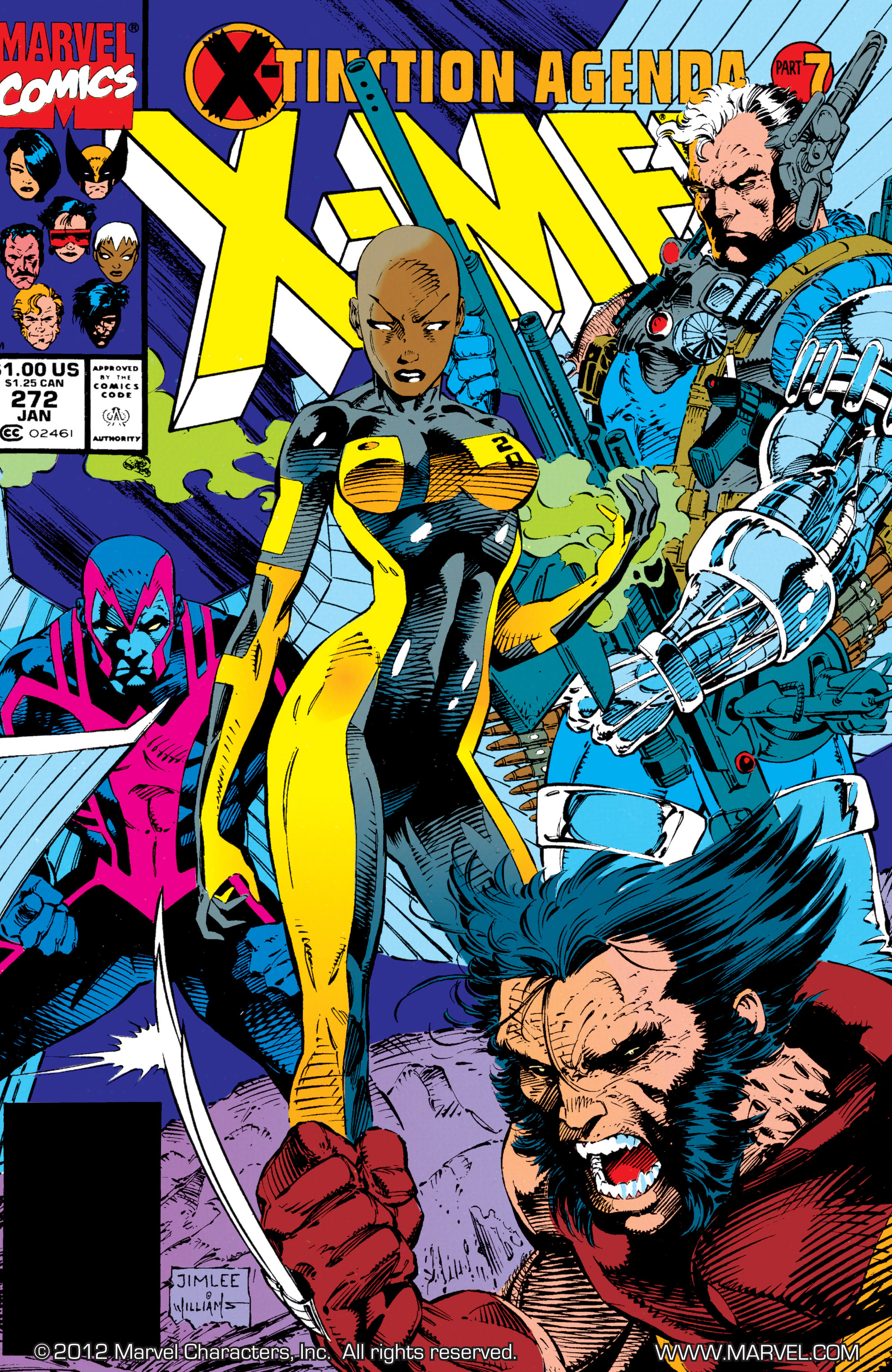 Read online Uncanny X-Men (1963) comic -  Issue #272 - 1