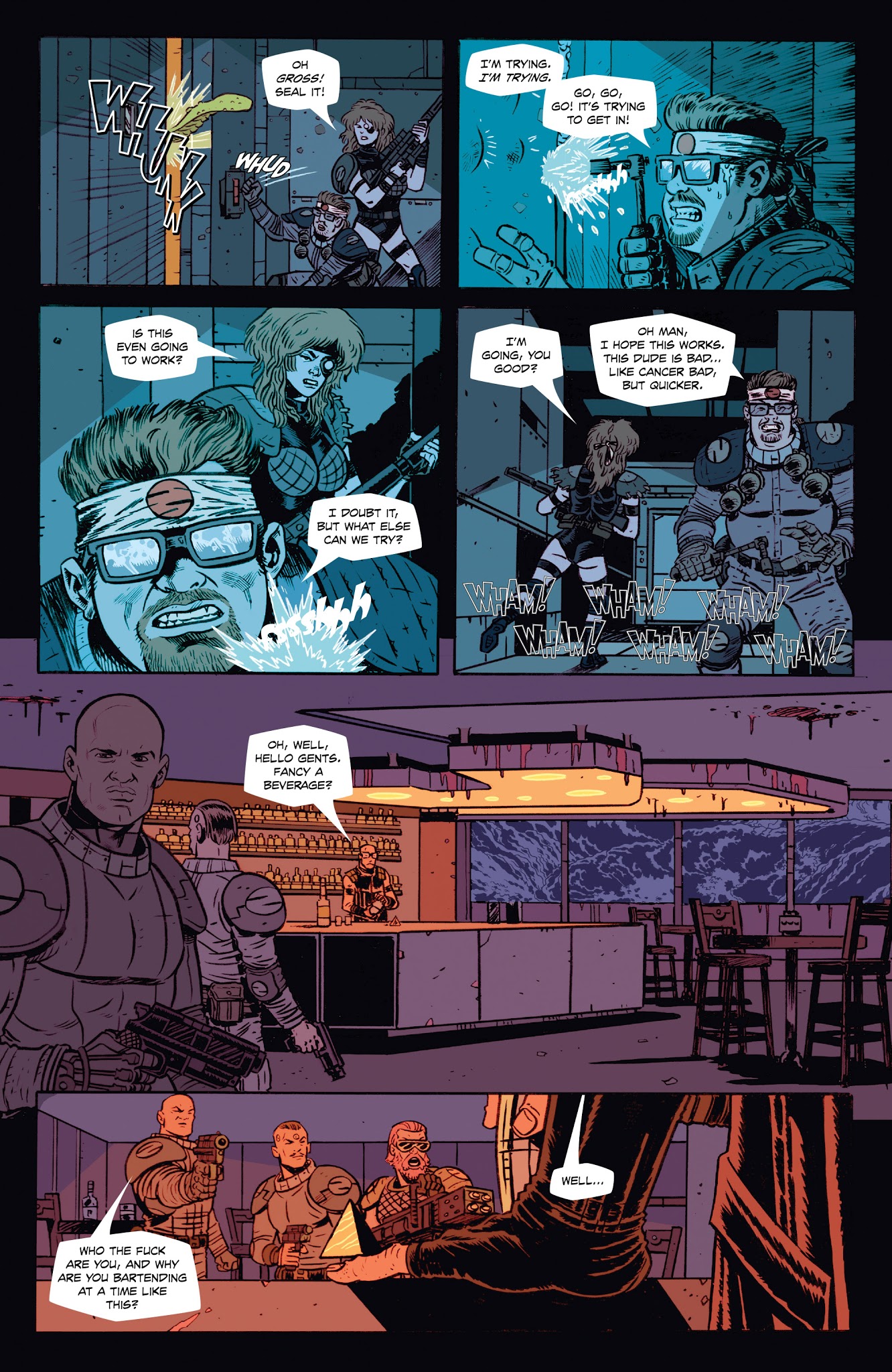 Read online Southern Cross comic -  Issue #14 - 18