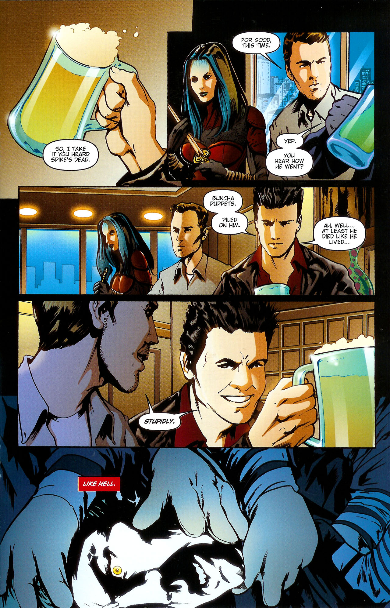 Read online Spike: Shadow Puppets comic -  Issue #2 - 5