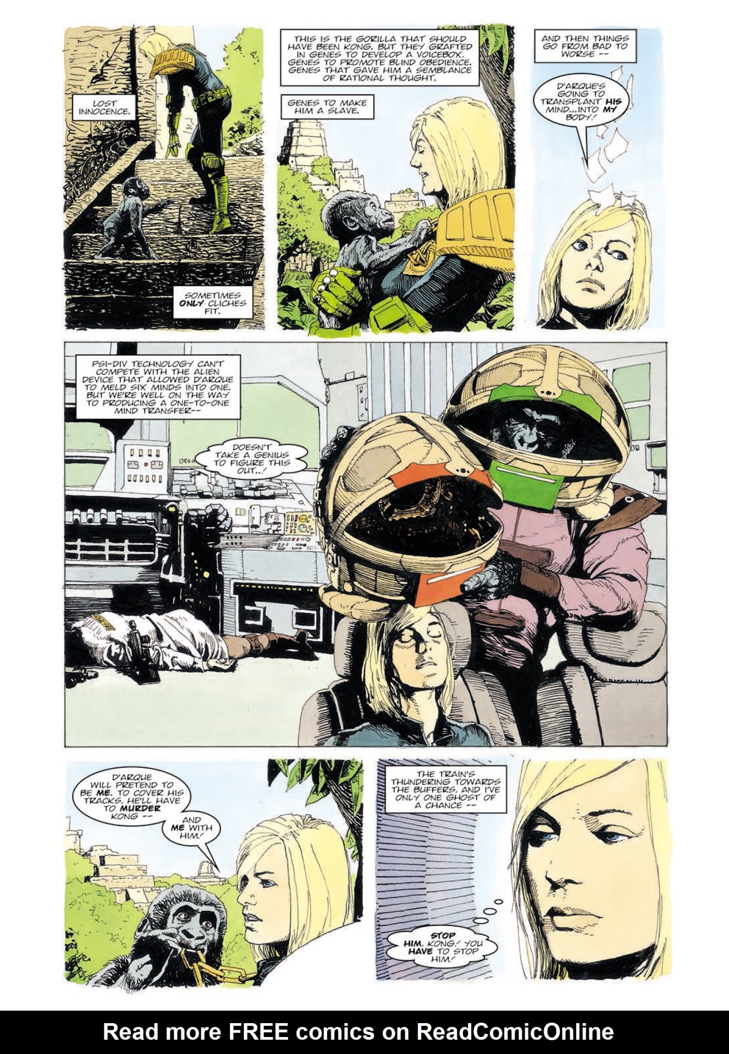 Read online Judge Anderson: The Psi Files comic -  Issue # TPB 4 - 87