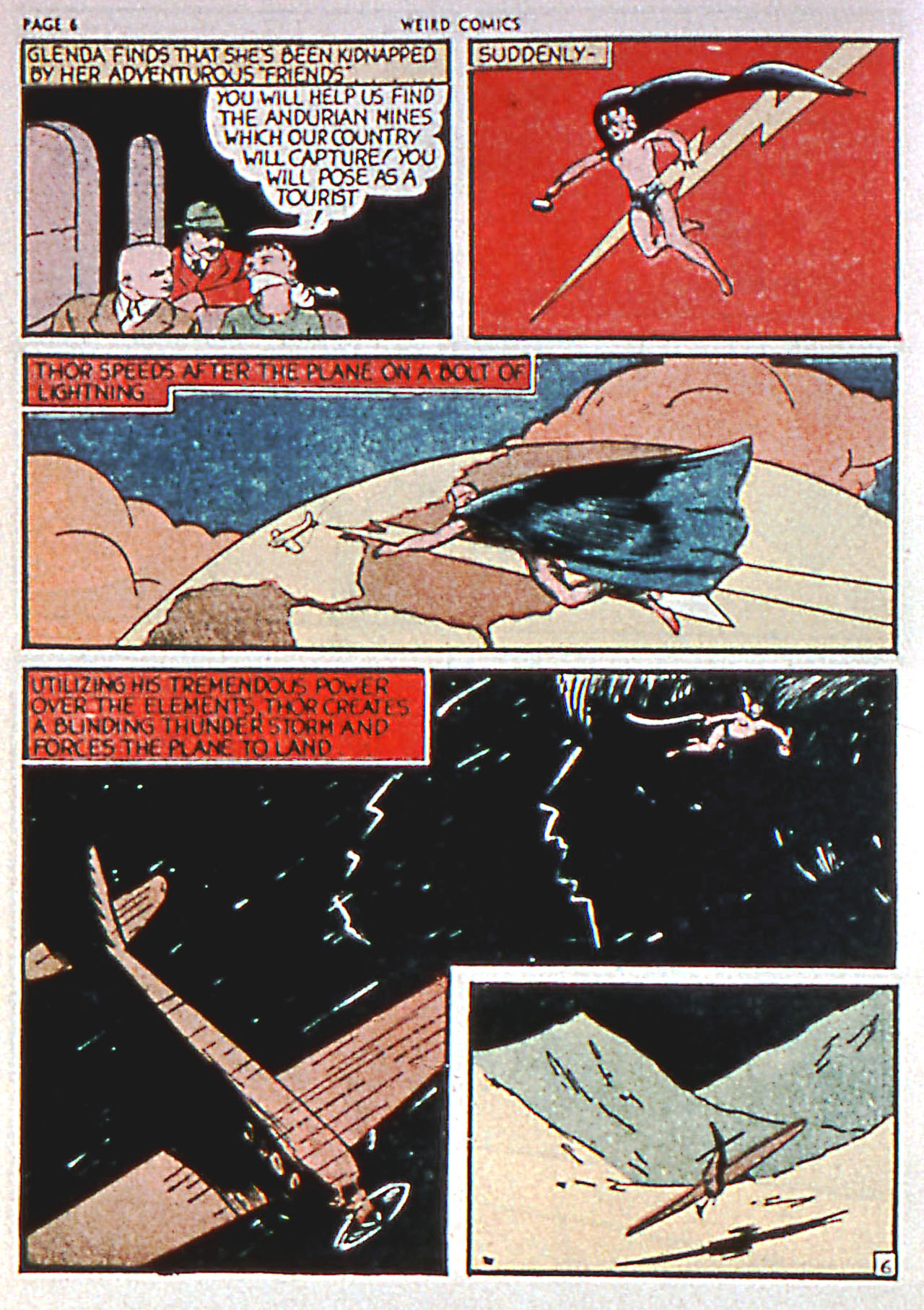 Read online Weird Comics comic -  Issue #1 - 8