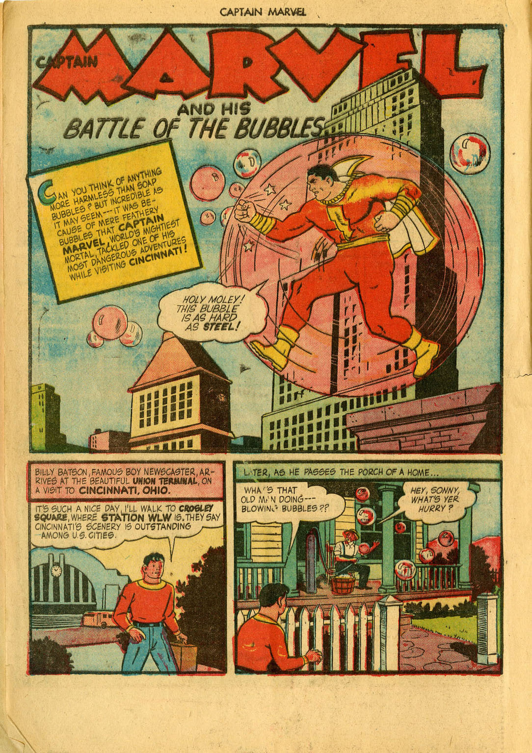 Read online Captain Marvel Adventures comic -  Issue #37 - 4