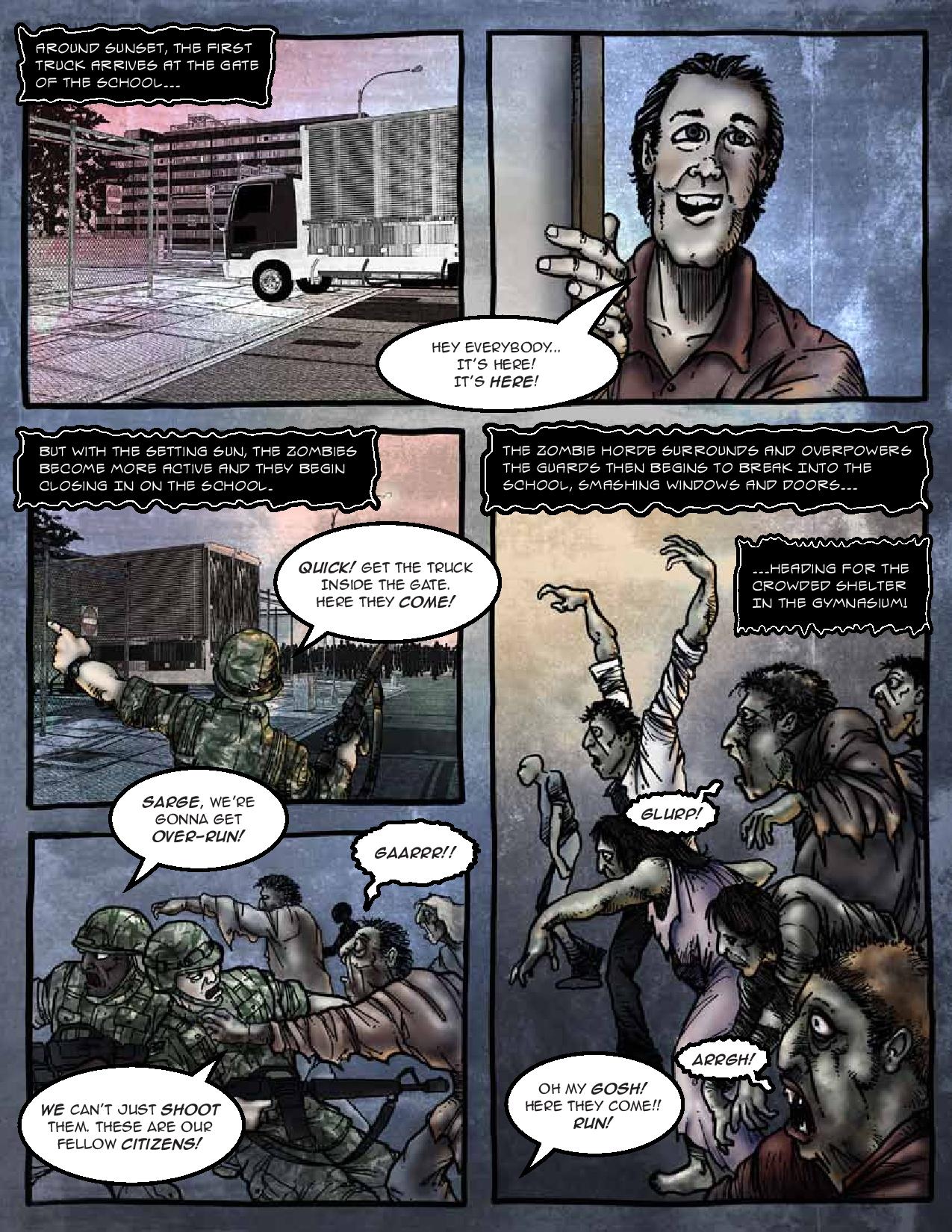 Read online Preparedness 101: A Zombie Pandemic comic -  Issue # Full - 30