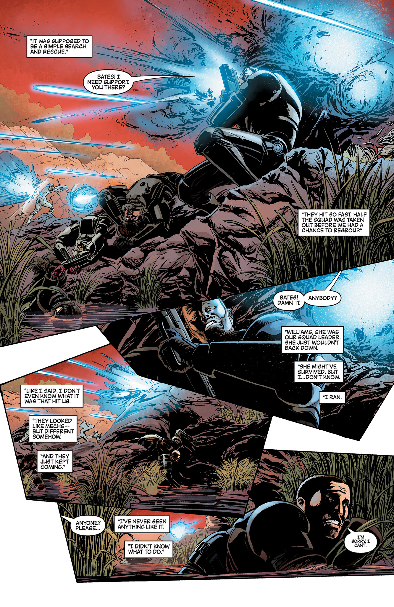 Read online Mass Effect: Foundation comic -  Issue #3 - 4