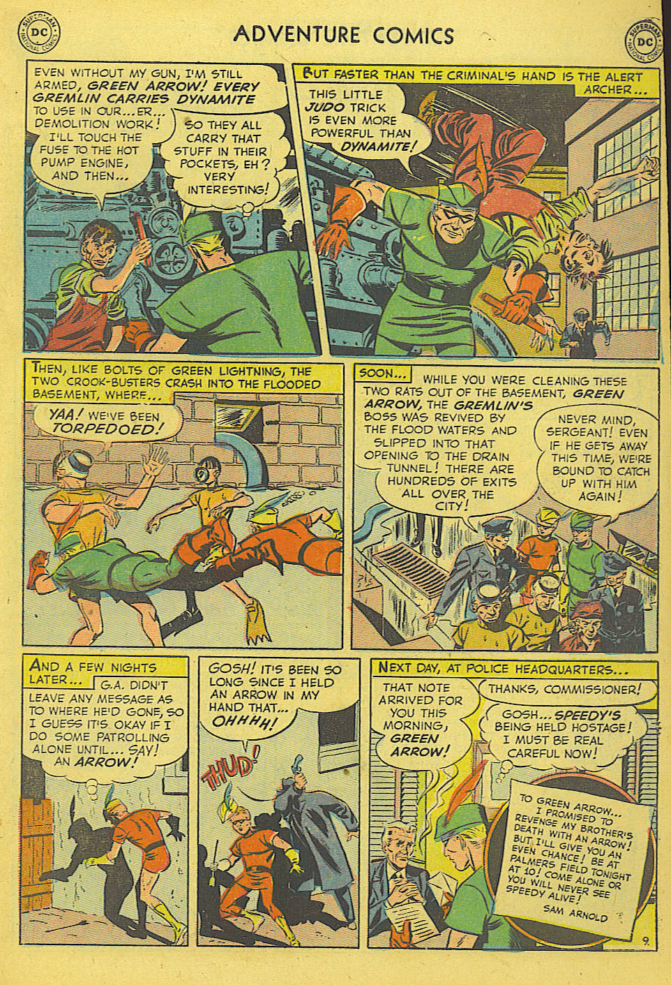 Read online Adventure Comics (1938) comic -  Issue #165 - 37