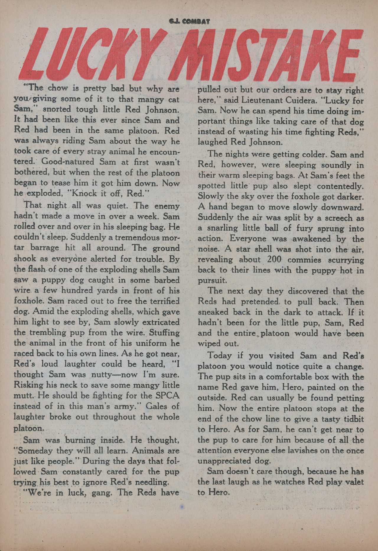 Read online G.I. Combat (1952) comic -  Issue #39 - 26