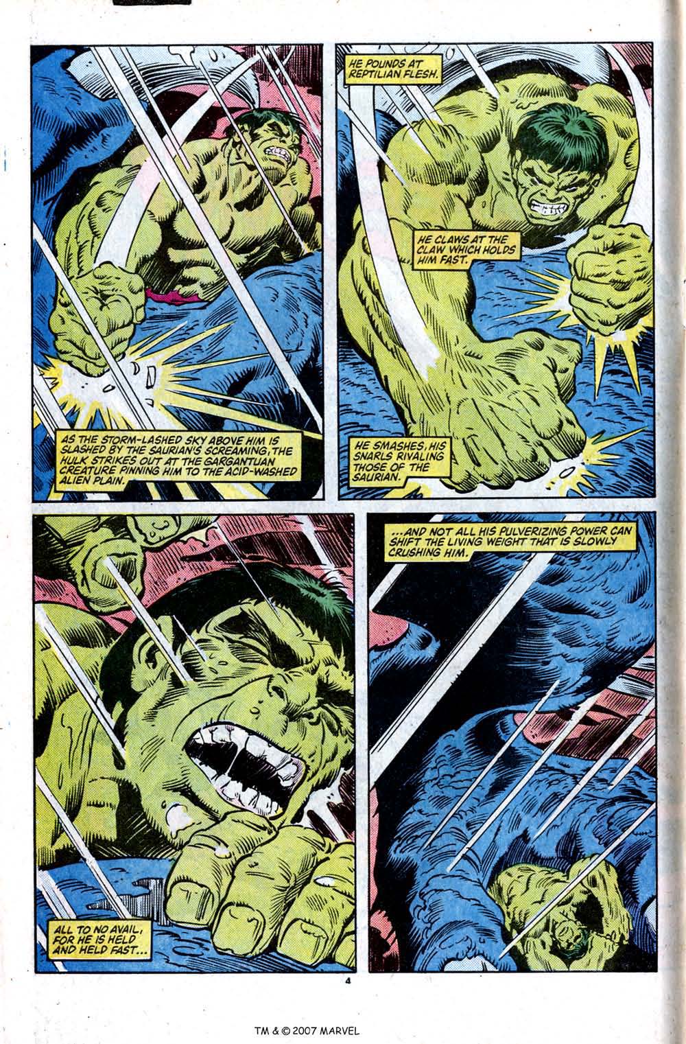 Read online The Incredible Hulk (1968) comic -  Issue # _Annual 1984 - 6