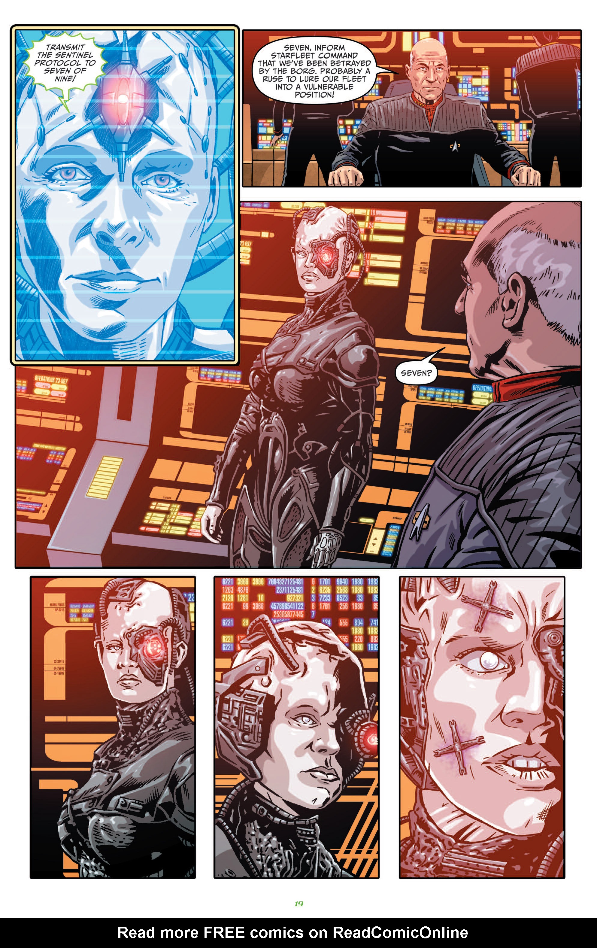 Read online Star Trek: The Next Generation - Hive comic -  Issue #2 - 22