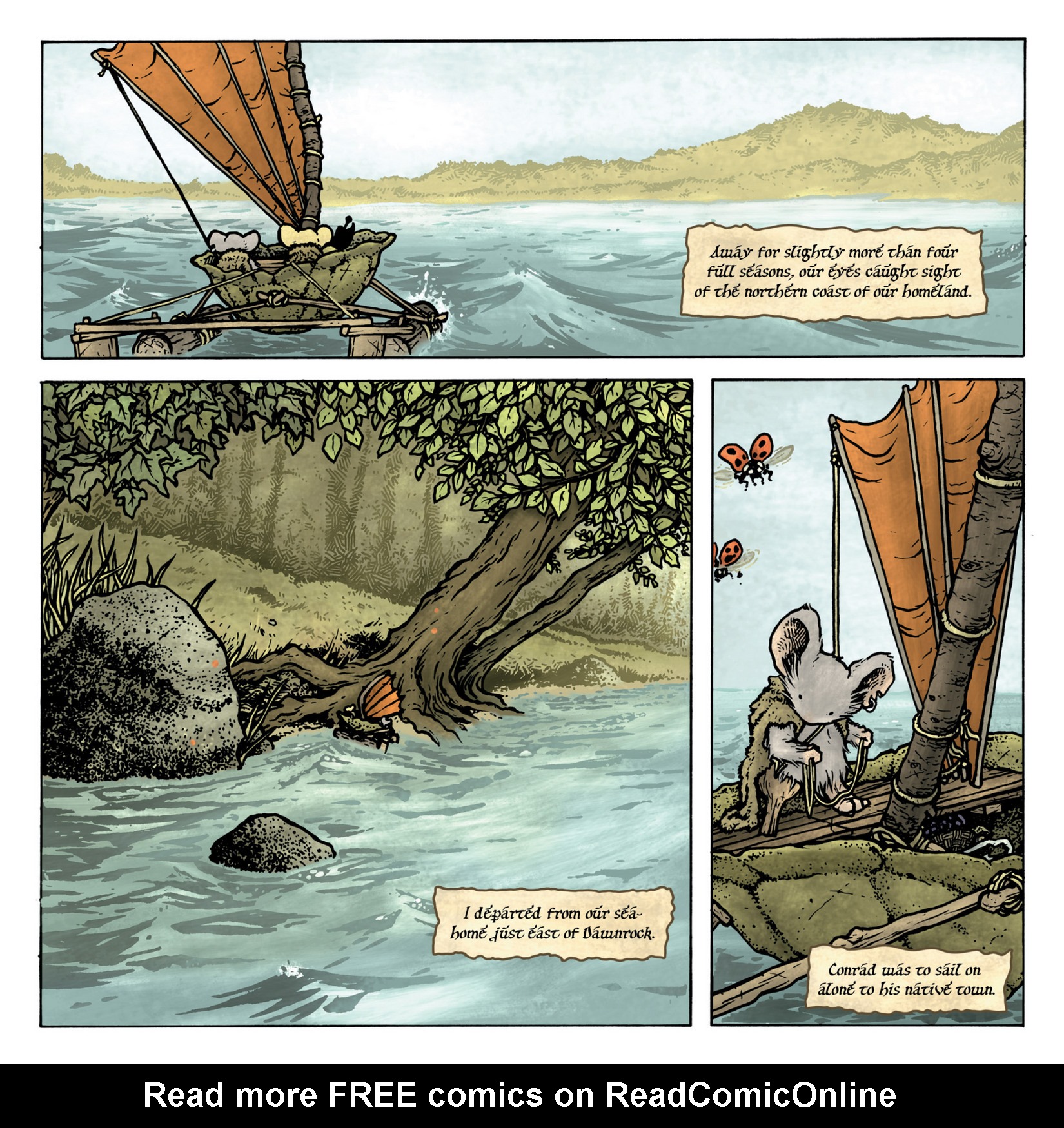 Read online Mouse Guard: The Black Axe comic -  Issue #5 - 19