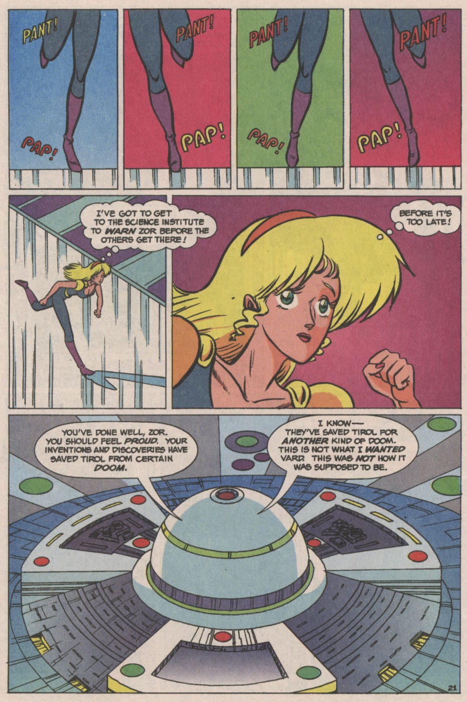 Read online Robotech Genesis: The Legend of Zor comic -  Issue #4 - 22