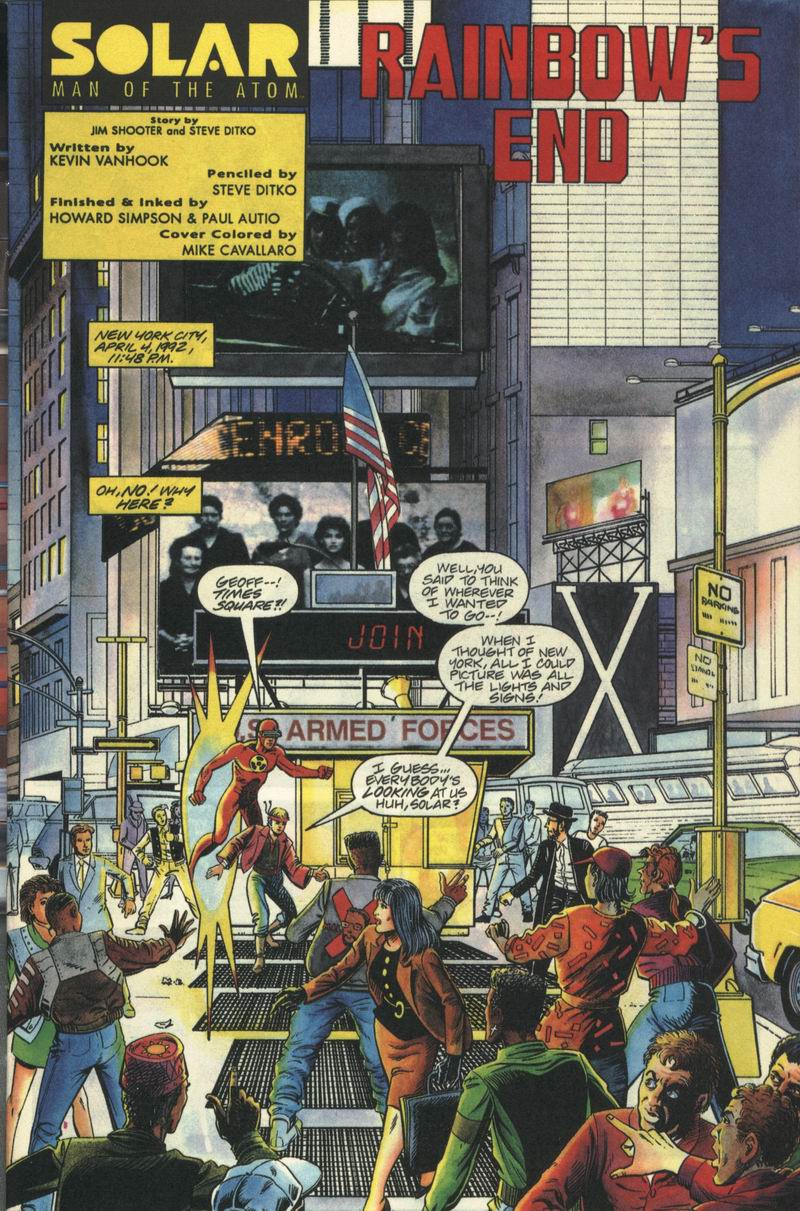 Read online Solar, Man of the Atom comic -  Issue #14 - 2