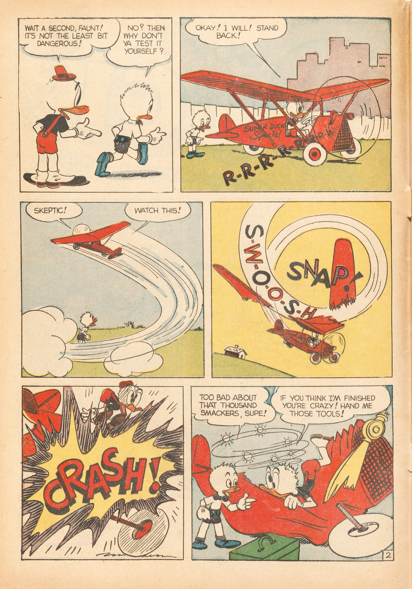 Read online Super Duck Comics comic -  Issue #15 - 4