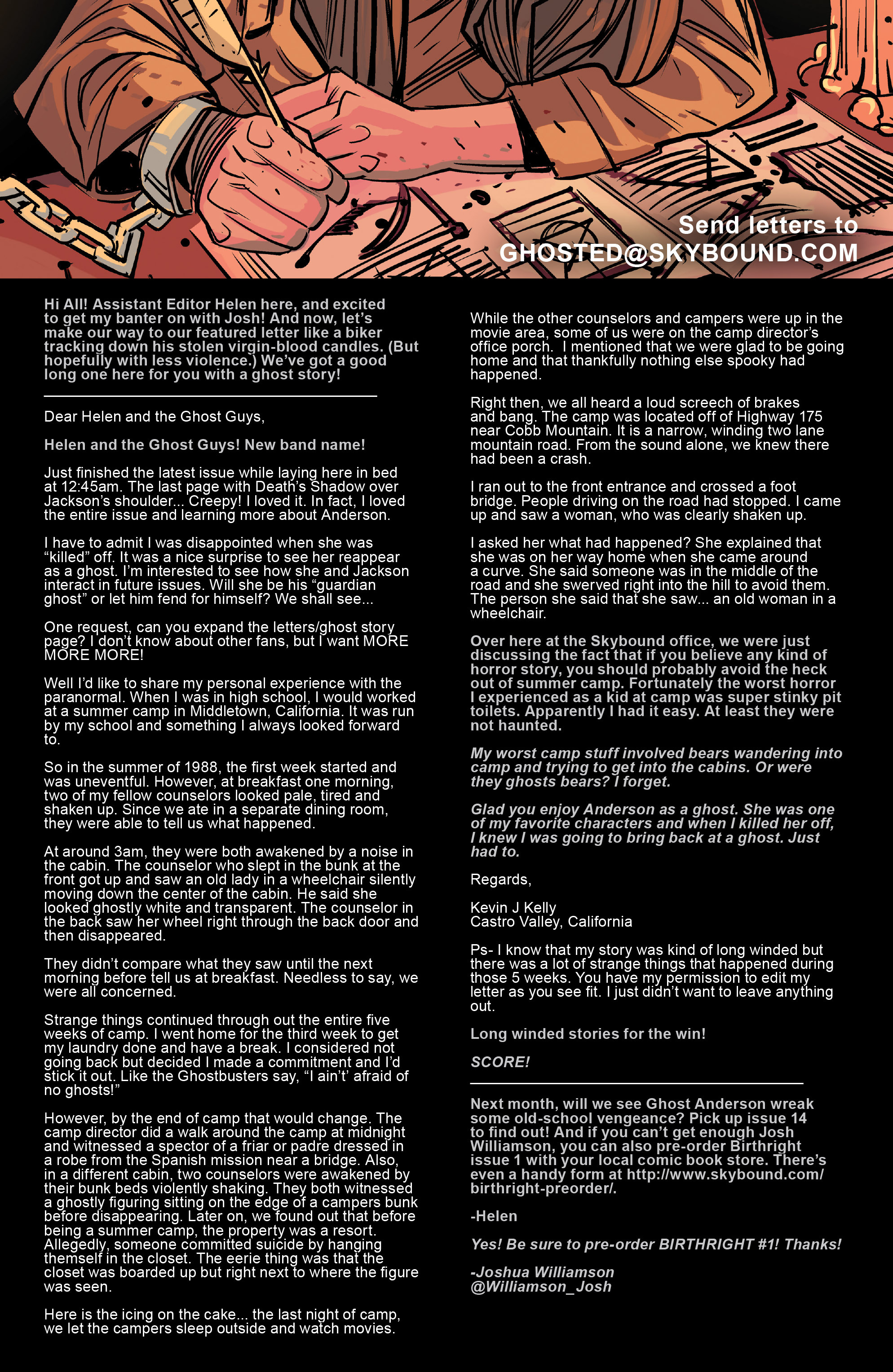 Read online Ghosted comic -  Issue #13 - 22