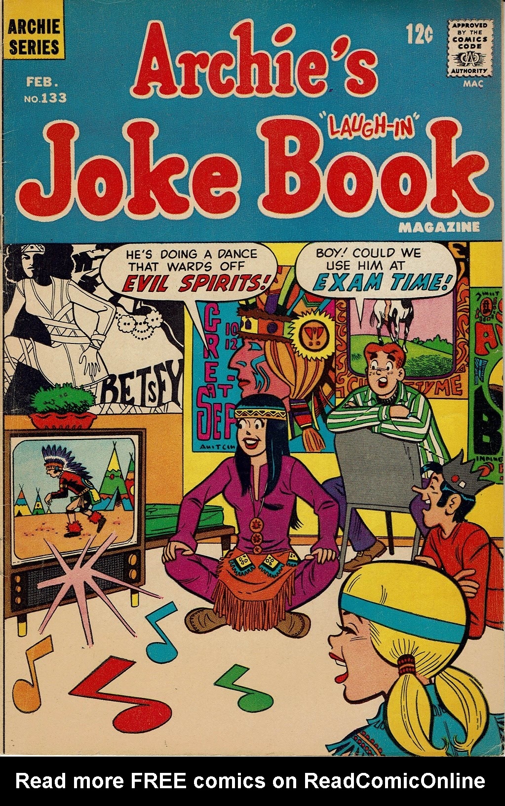 Read online Archie's Joke Book Magazine comic -  Issue #133 - 1