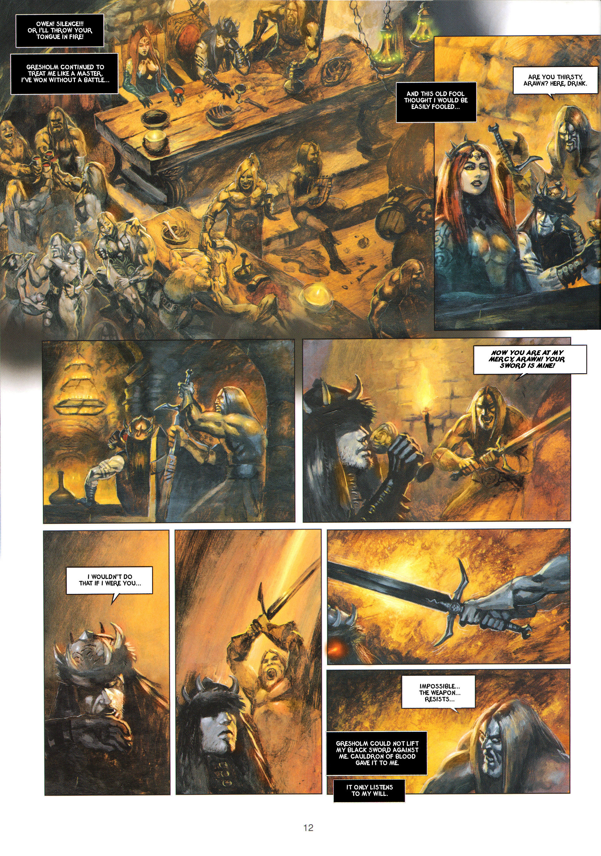 Read online Arawn comic -  Issue #2 - 13