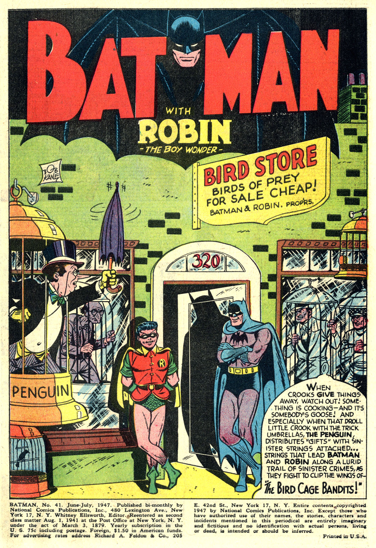 Read online Batman (1940) comic -  Issue #41 - 3