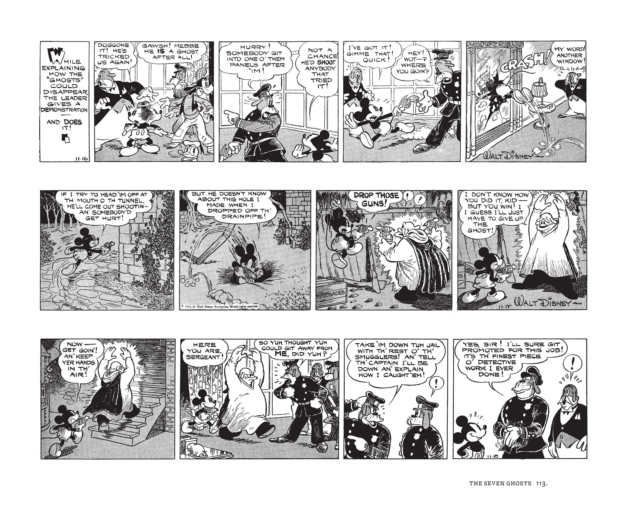 Read online Walt Disney's Mickey Mouse by Floyd Gottfredson comic -  Issue # TPB 4 (Part 2) - 13