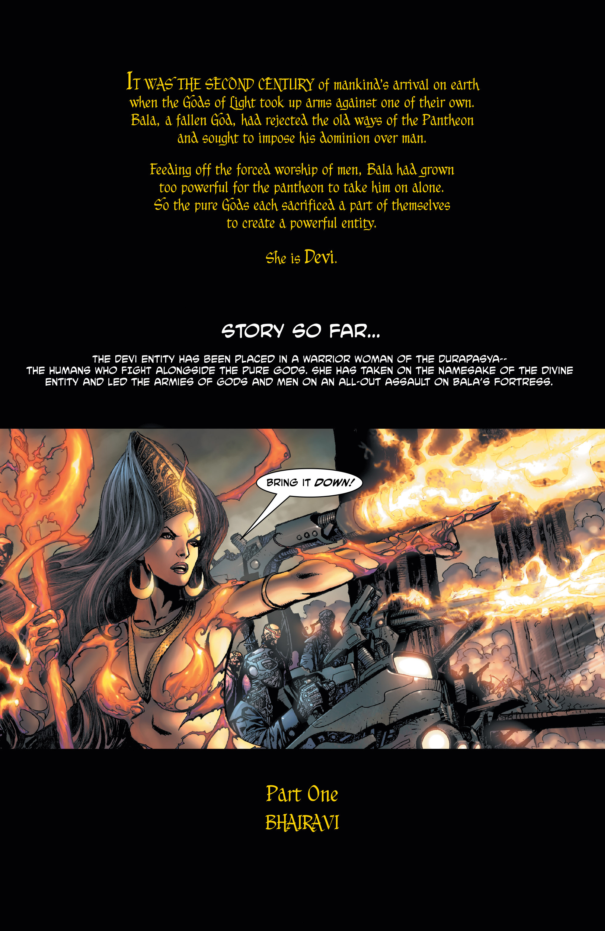 Read online Shekhar Kapur's Devi: Rebirth comic -  Issue #1 - 3