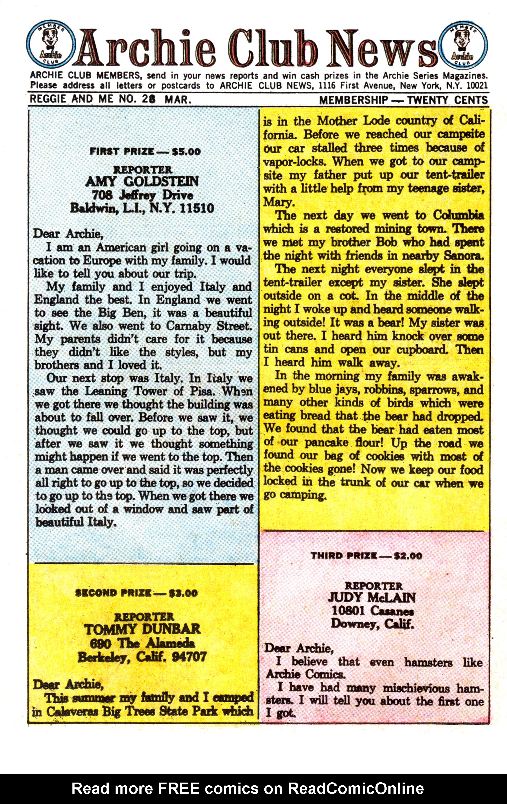 Read online Reggie and Me (1966) comic -  Issue #28 - 25