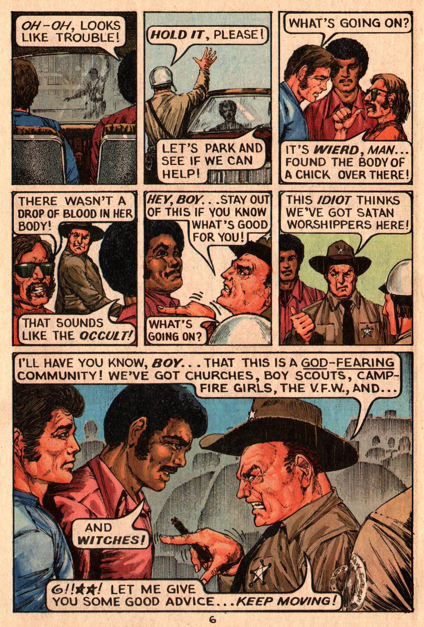 Read online The Crusaders (1974) comic -  Issue #2 - 8