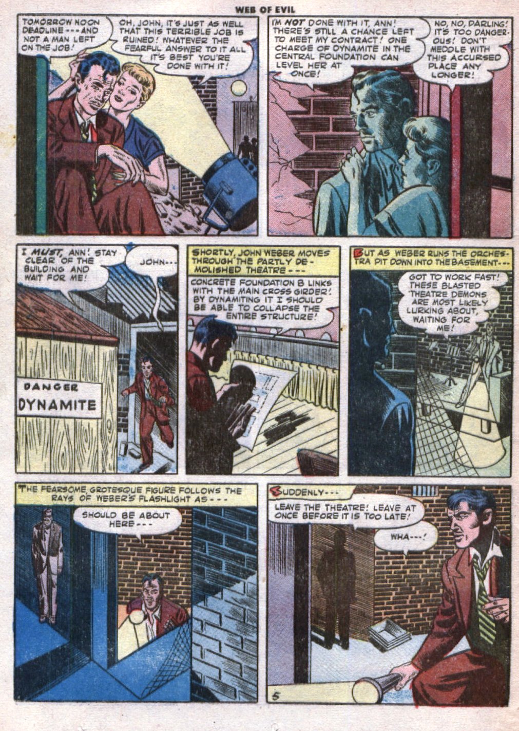 Read online Web of Evil comic -  Issue #12 - 22