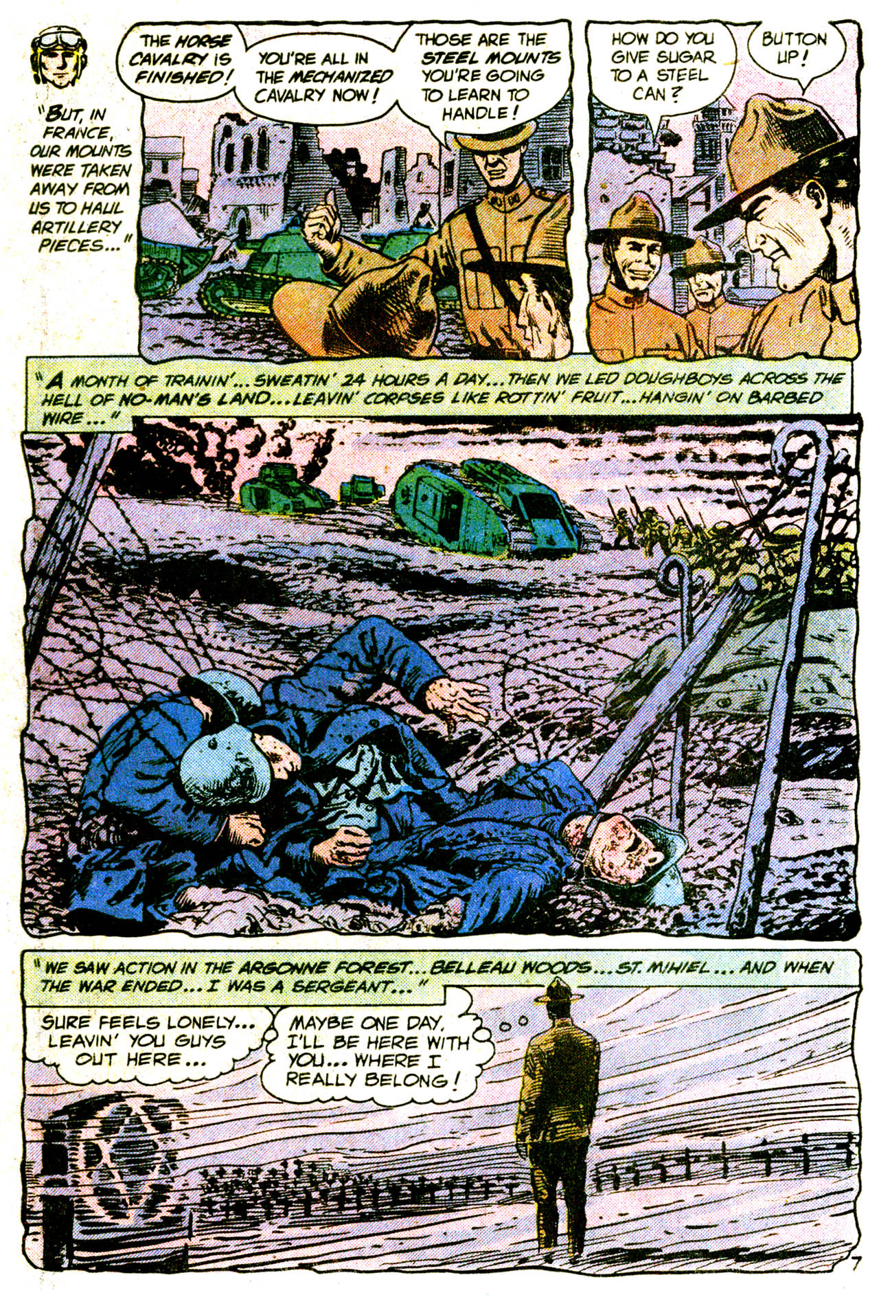 Read online G.I. Combat (1952) comic -  Issue #244 - 9