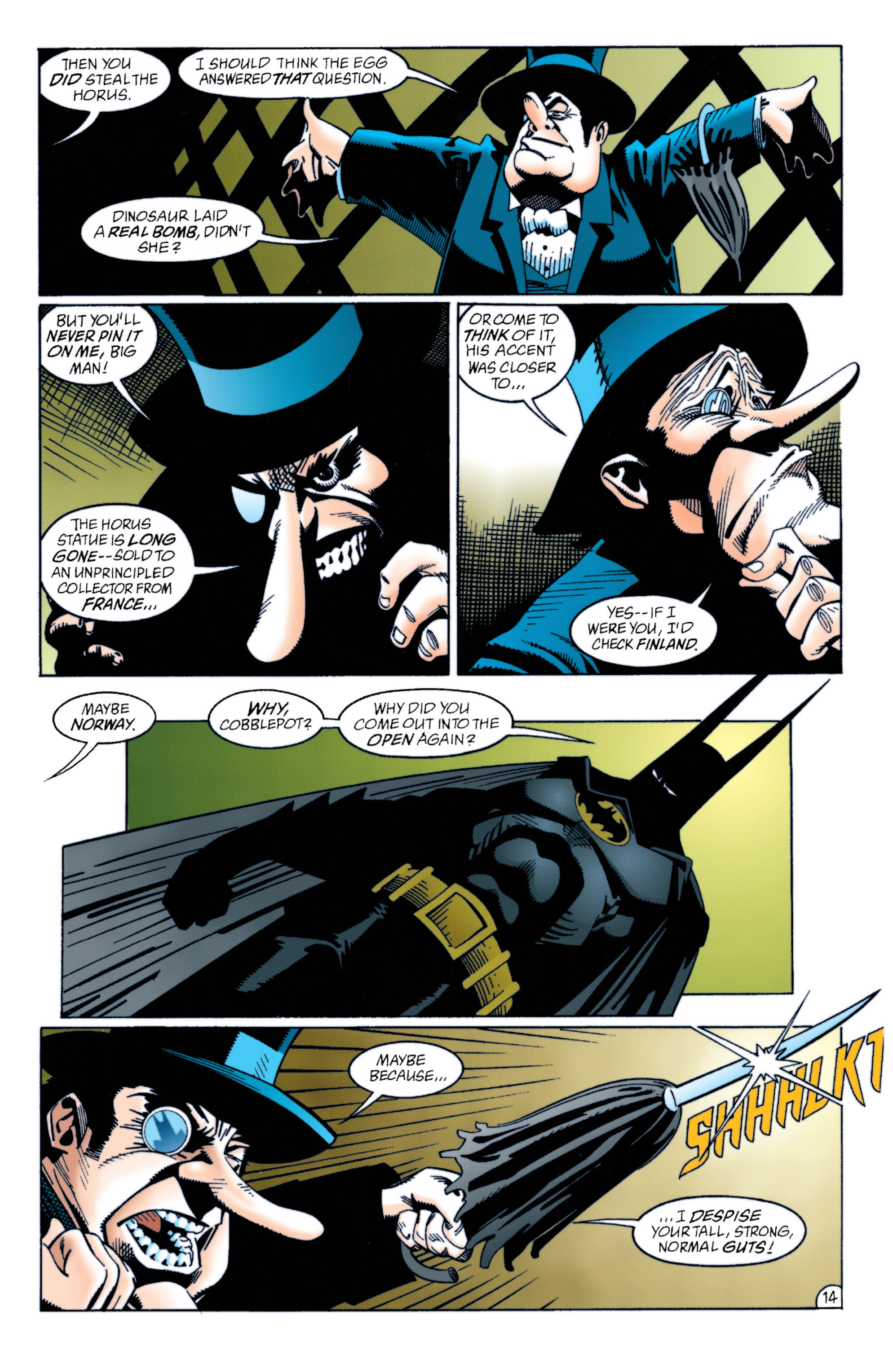 Read online Batman (1940) comic -  Issue #549 - 15