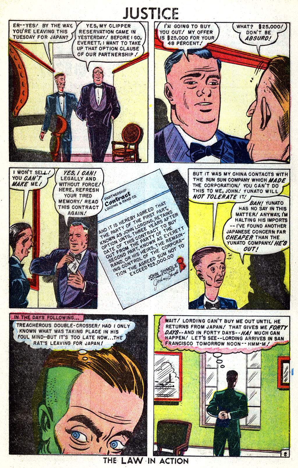 Read online Justice Comics (1948) comic -  Issue #9 - 28